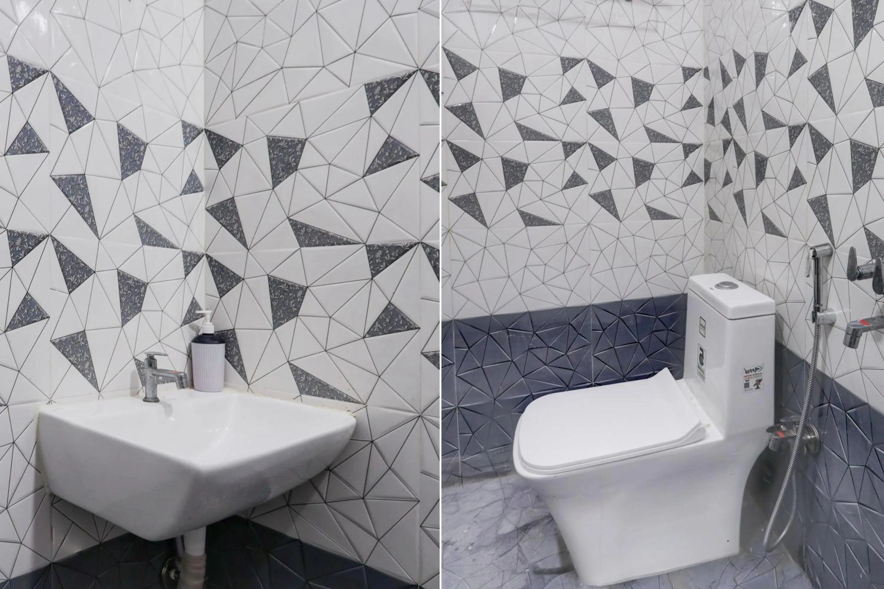 Bathroom in Hotel O Ss ome inn ultra luxury rooms