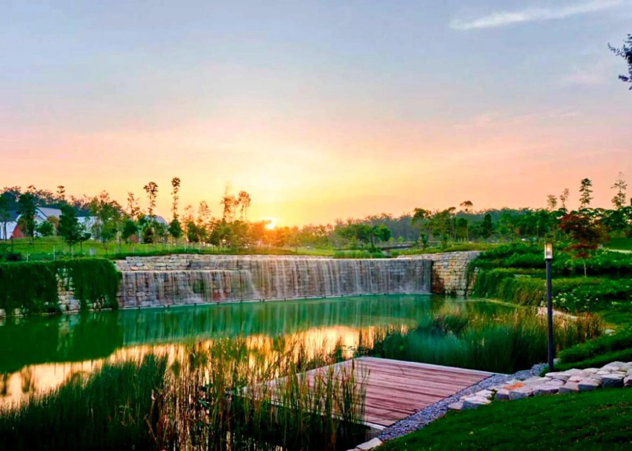 Natural landscape in Seri Rawang Hotel