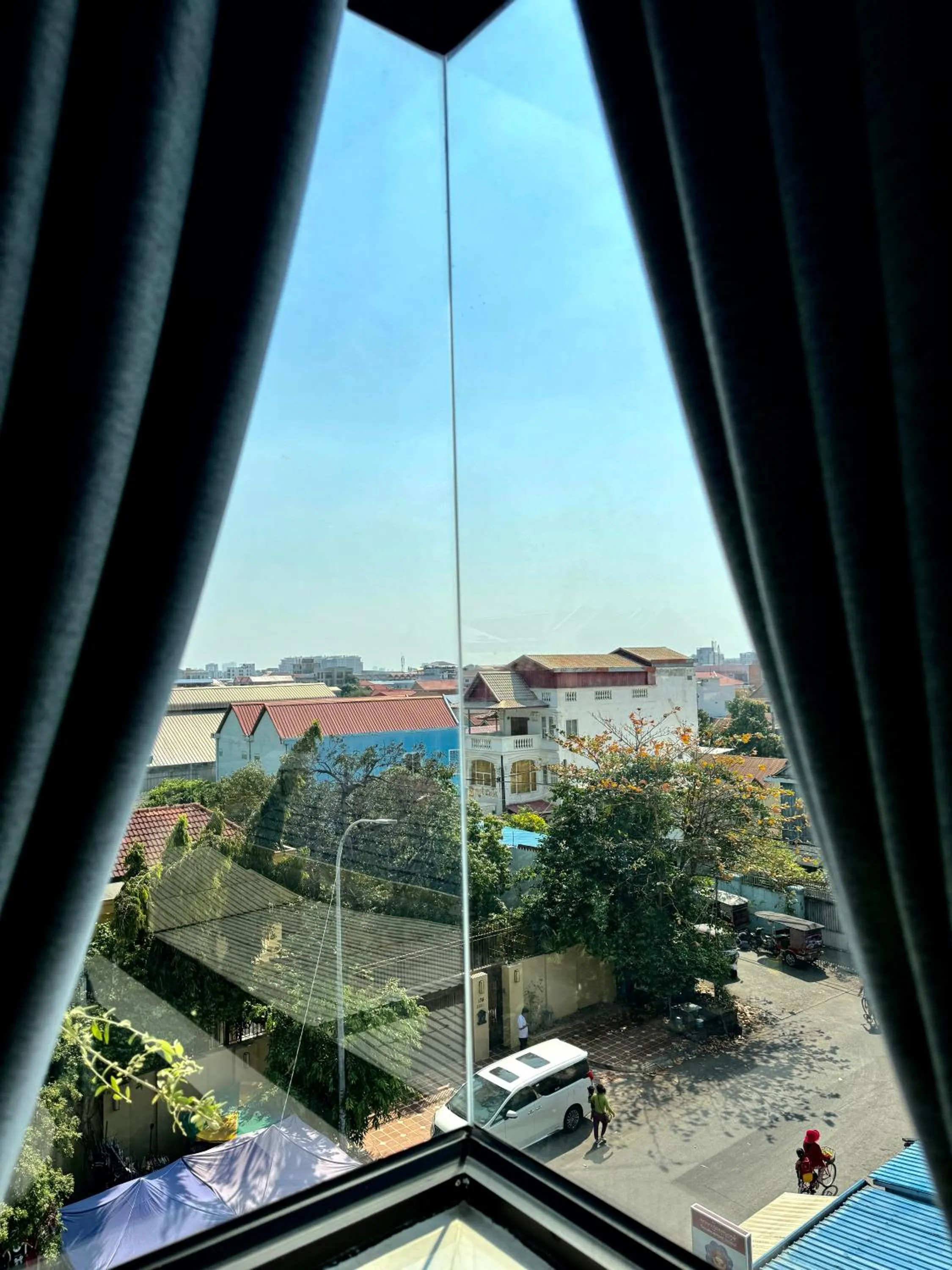 City view in Keang You Boutique Hotel