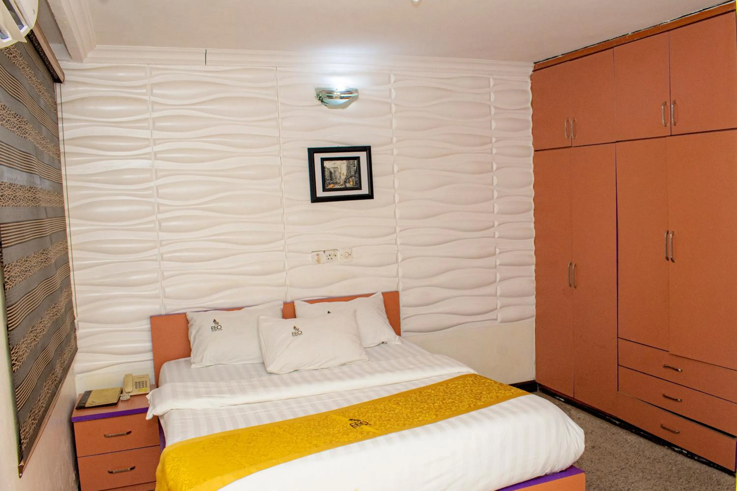 Bed in EED Pension Boutique Hotel