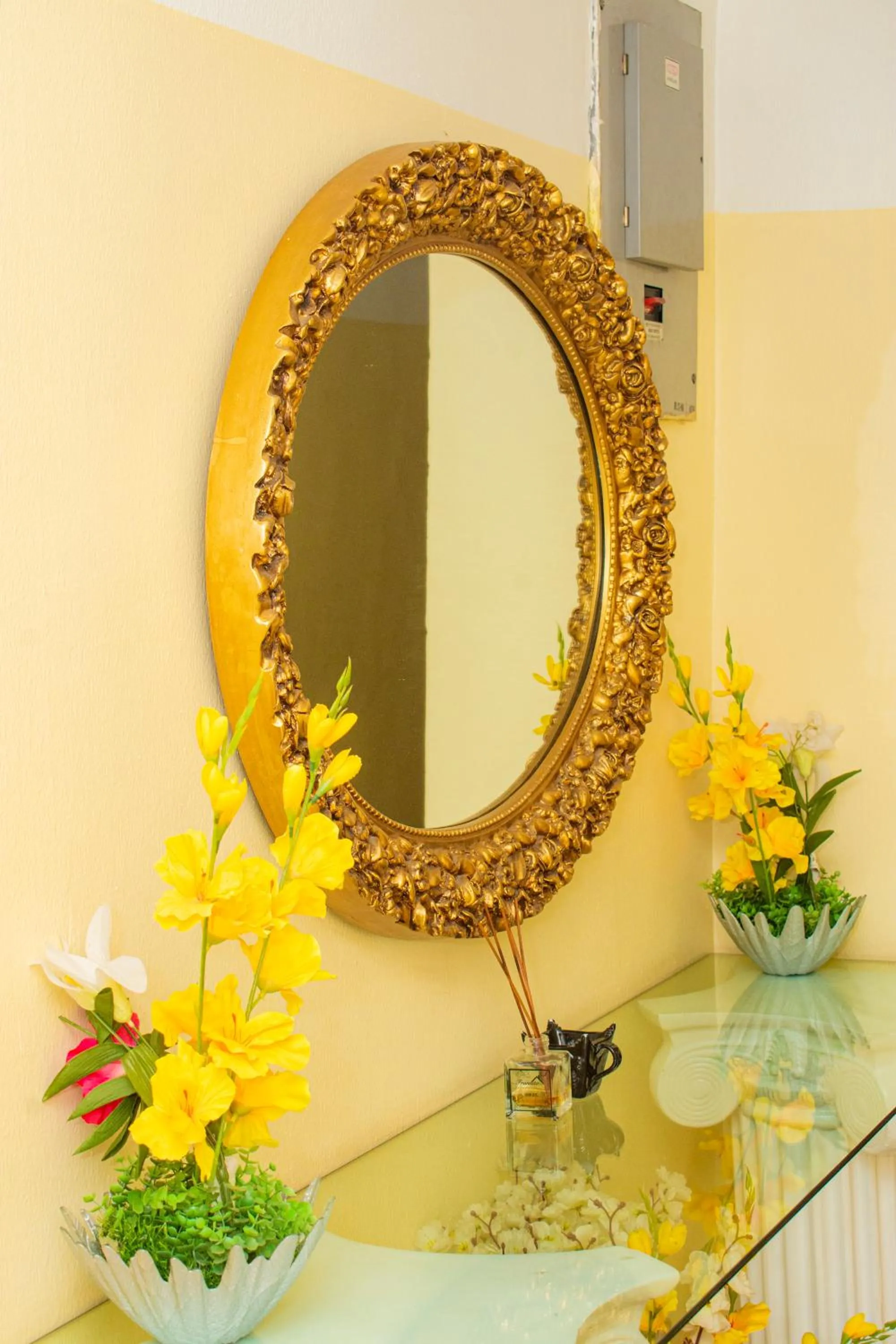 Decorative detail in EED Pension Boutique Hotel