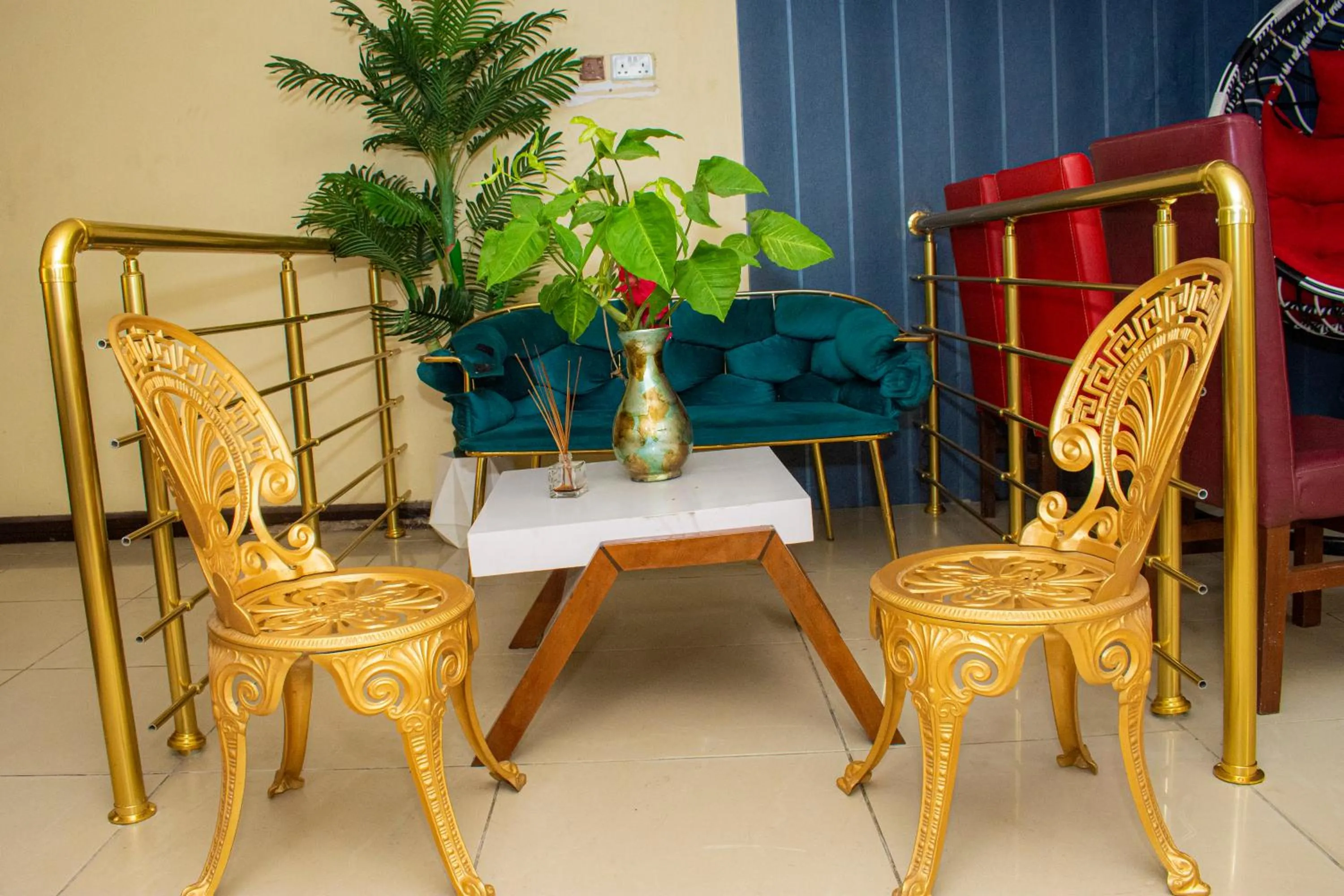 Decorative detail in EED Pension Boutique Hotel