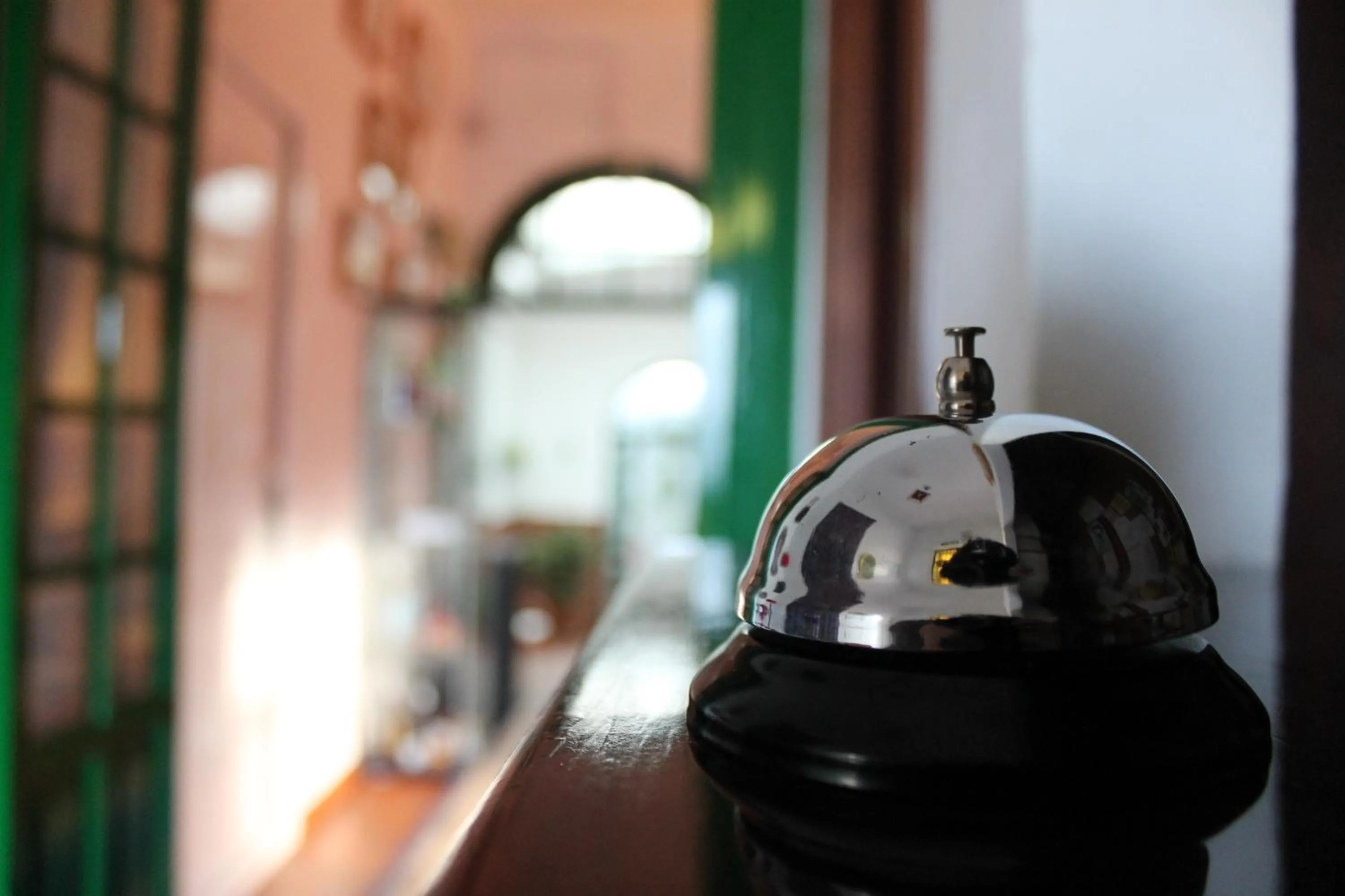 Lobby or reception in Hostal El Faro