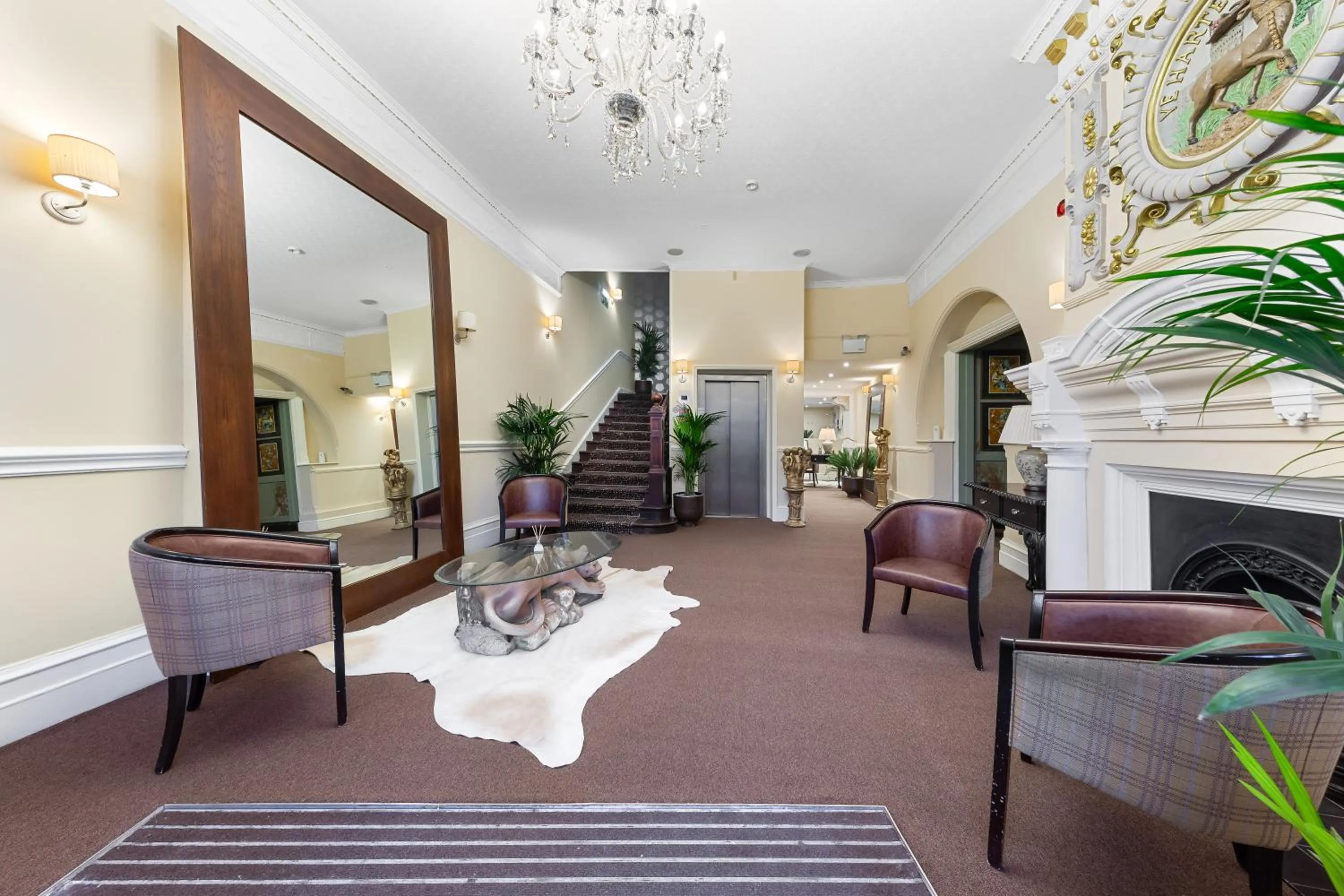 Lobby or reception in Harte & Garter