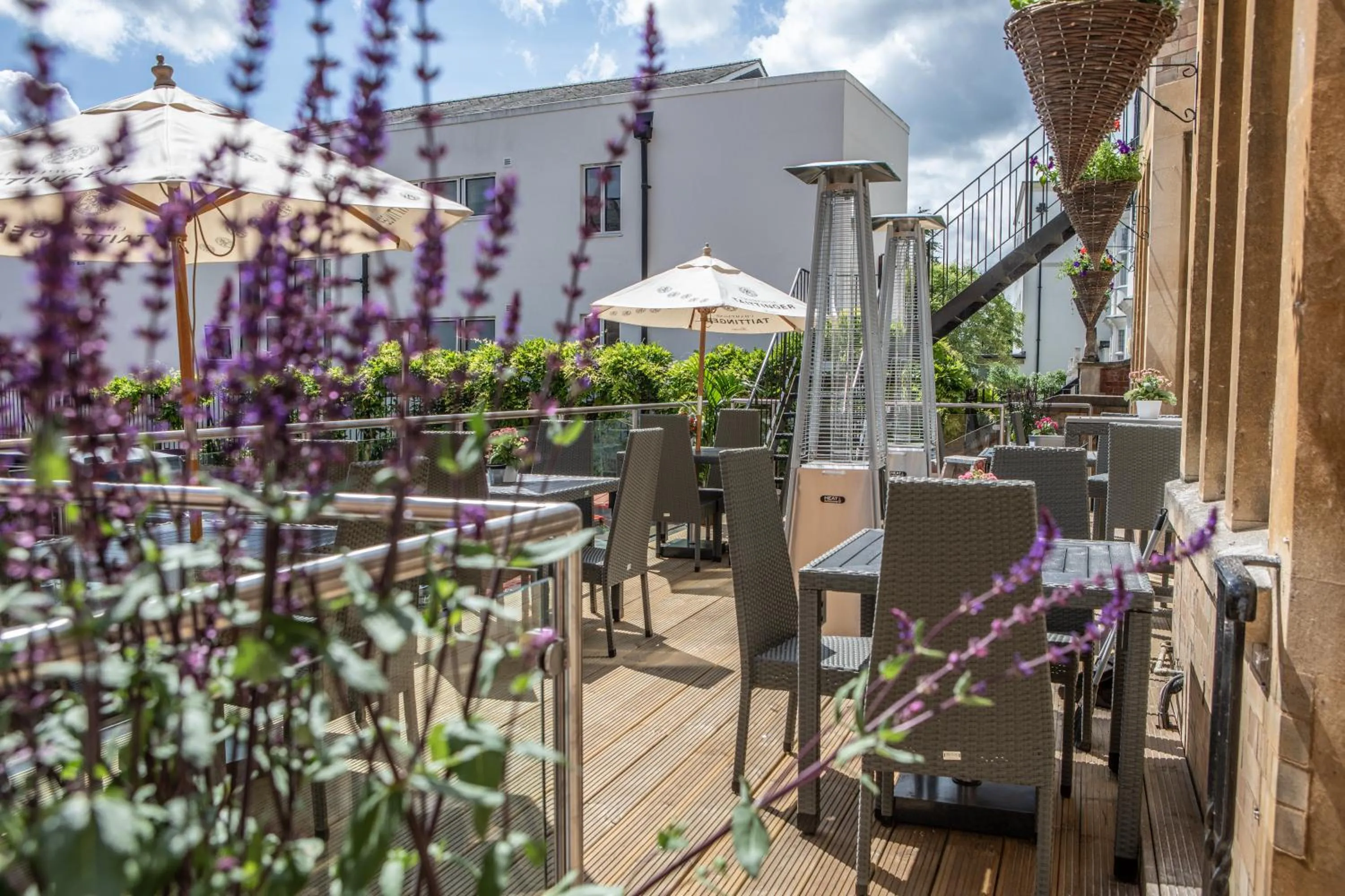 Balcony/Terrace in Mercure Oxford Eastgate Hotel
