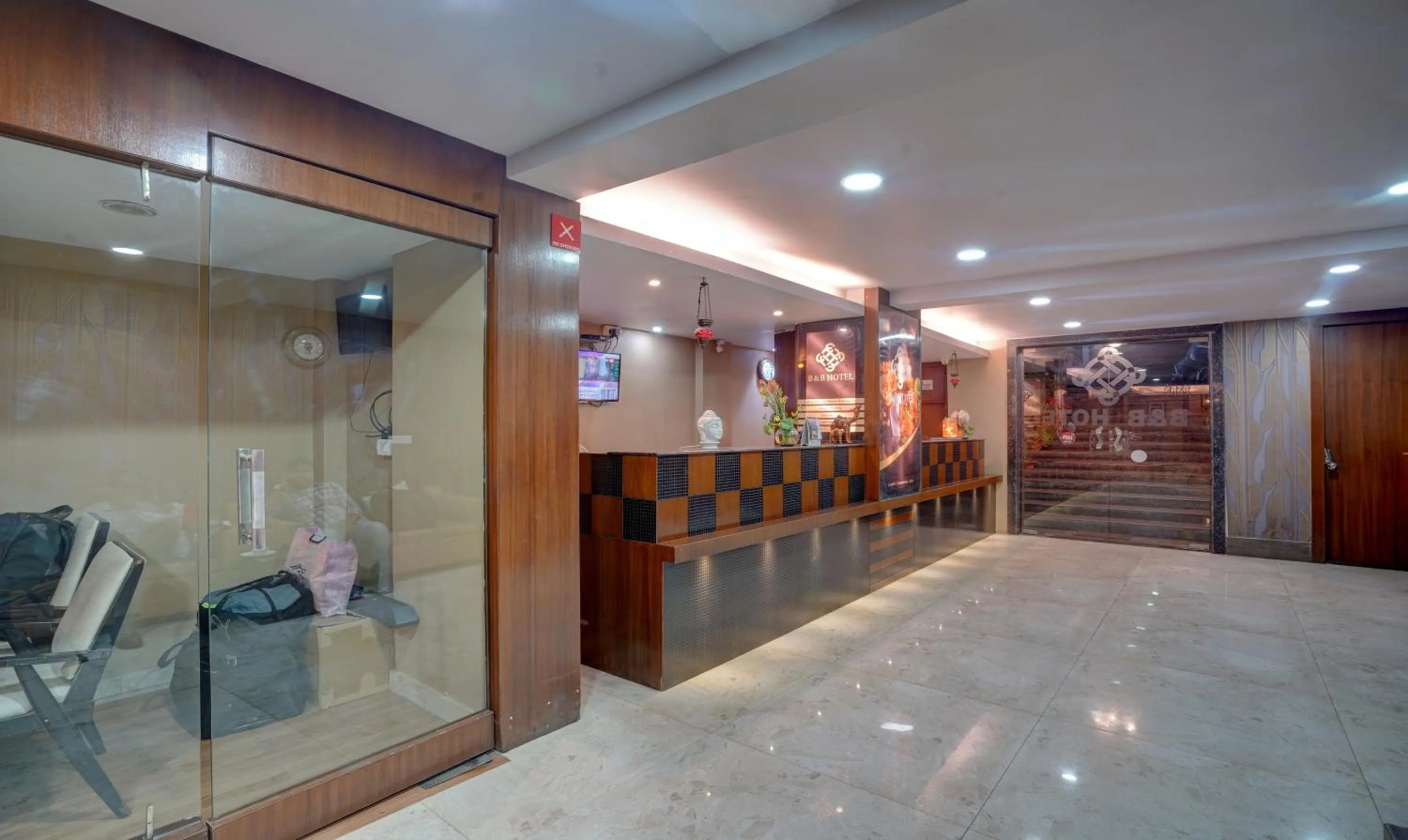 Lobby or reception in Treebo B&B