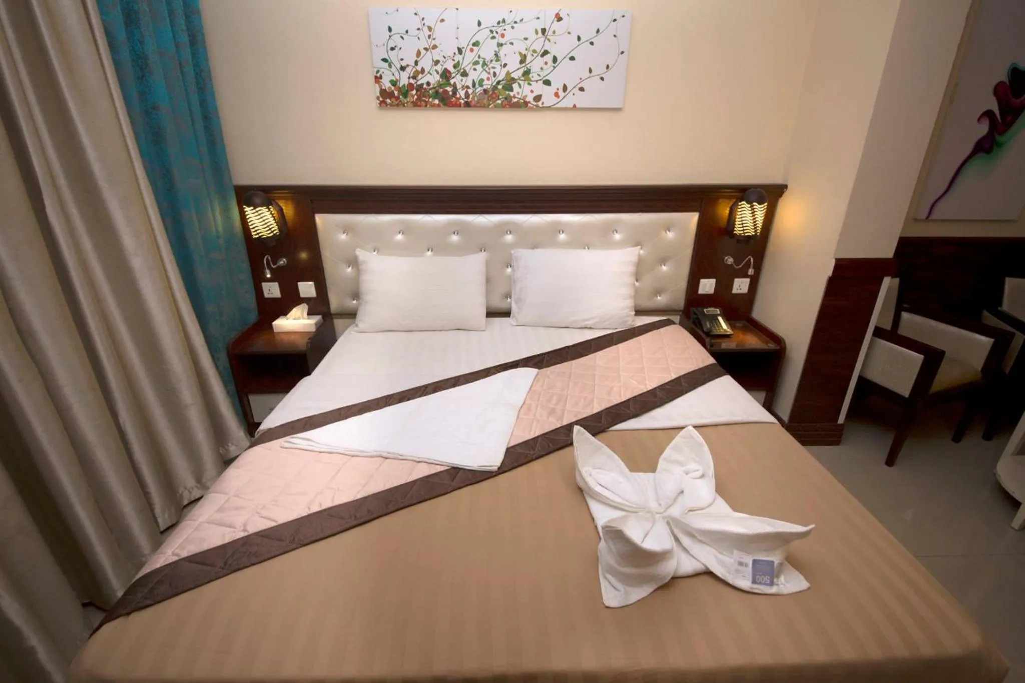 Bed in Mariana Hotel