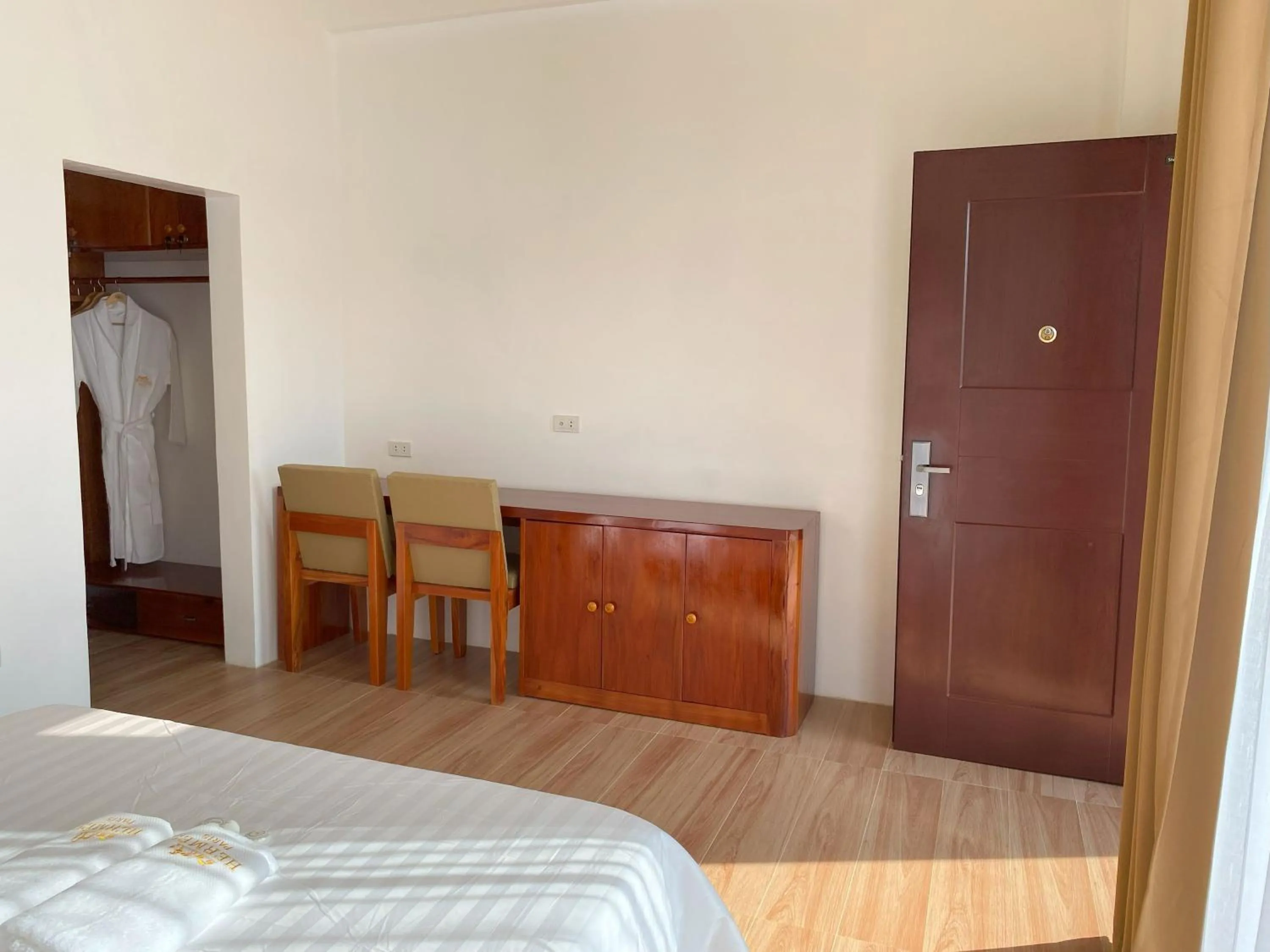 Bed in Villa Mercedes Private Resort