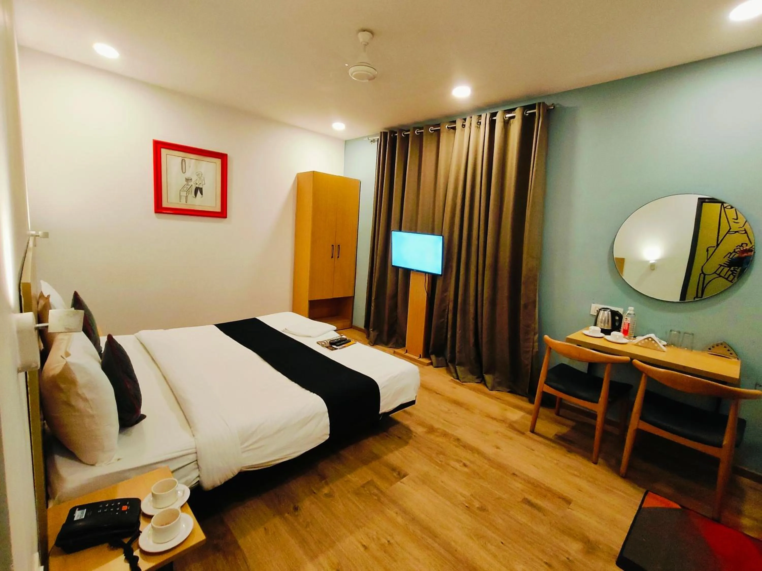 Bed in Hotel La Maison