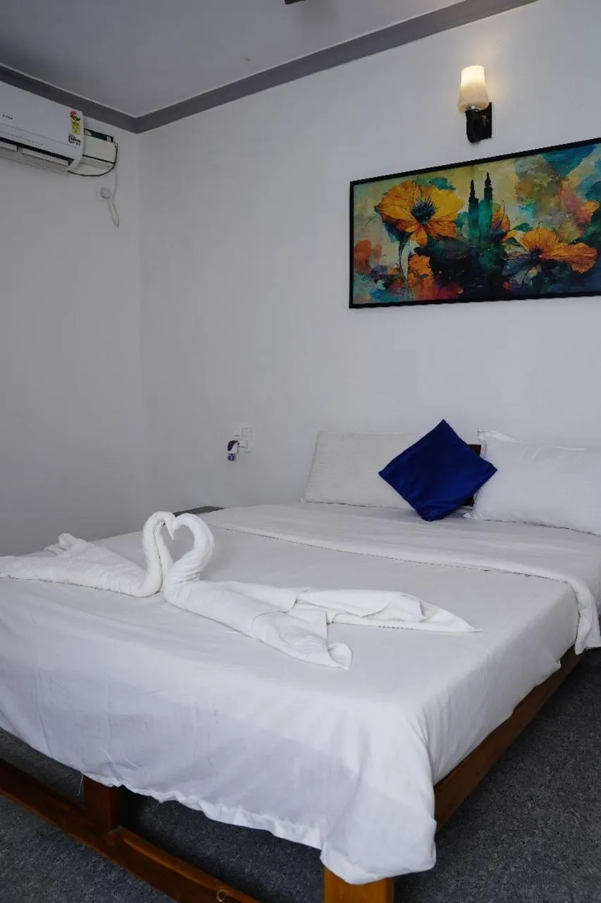 Bed in Casa de Arambol