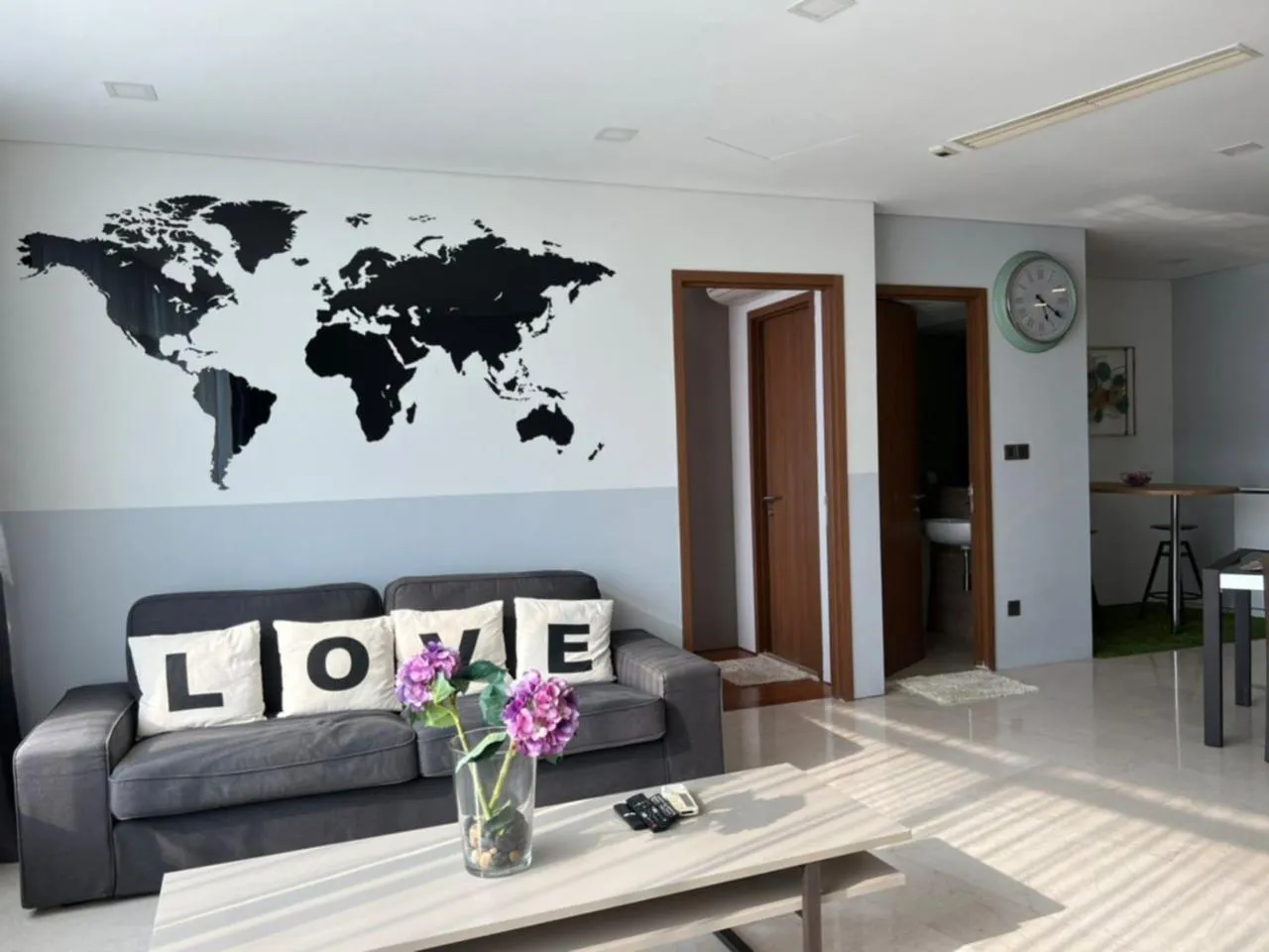 Living room in Vortex Suites KLCC City Center