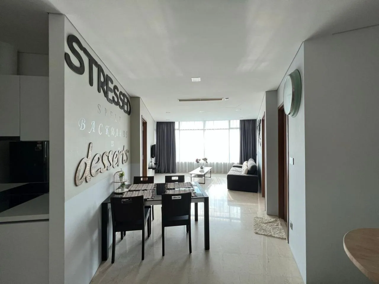 Living room in Vortex Suites KLCC City Center