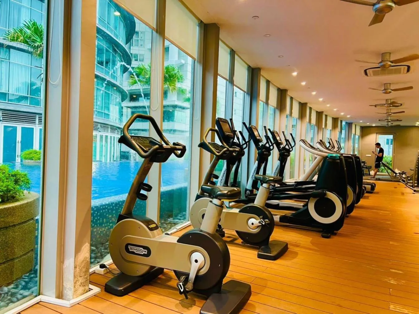 Fitness centre/facilities in Vortex Suites KLCC City Center