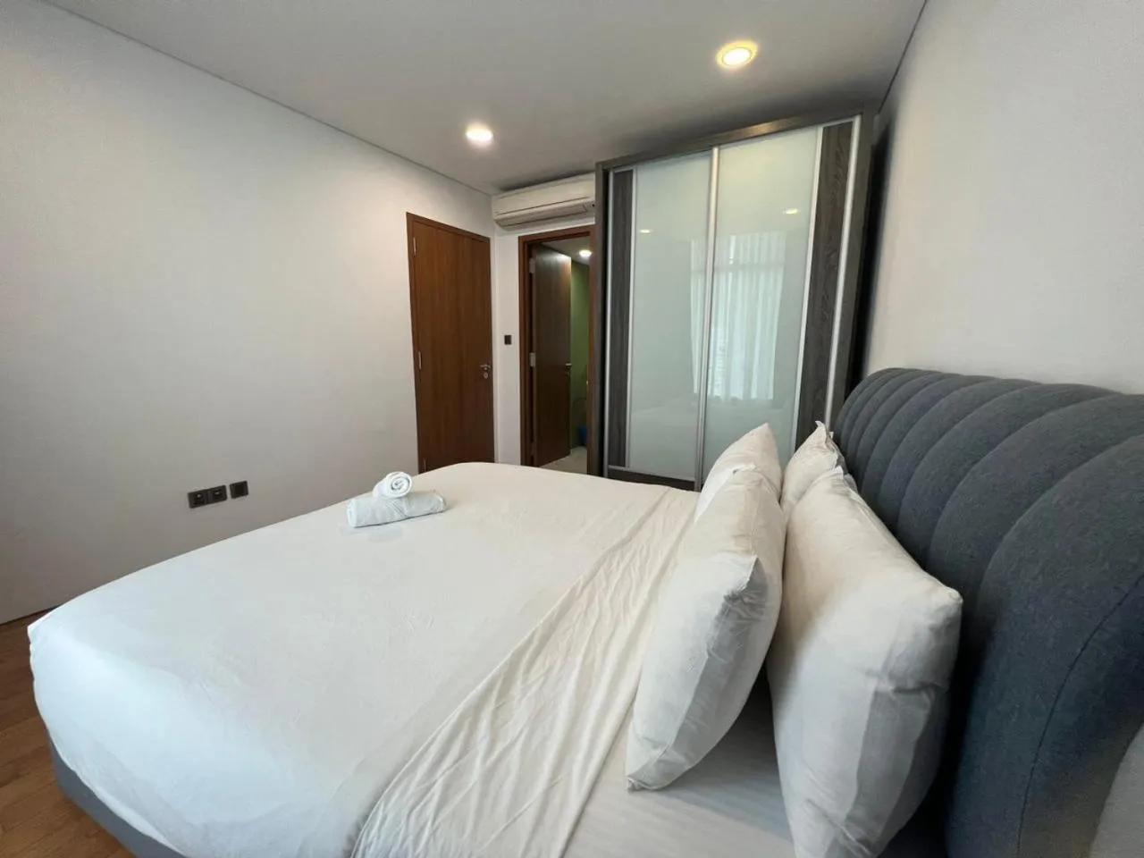 Bed in Vortex Suites KLCC City Center