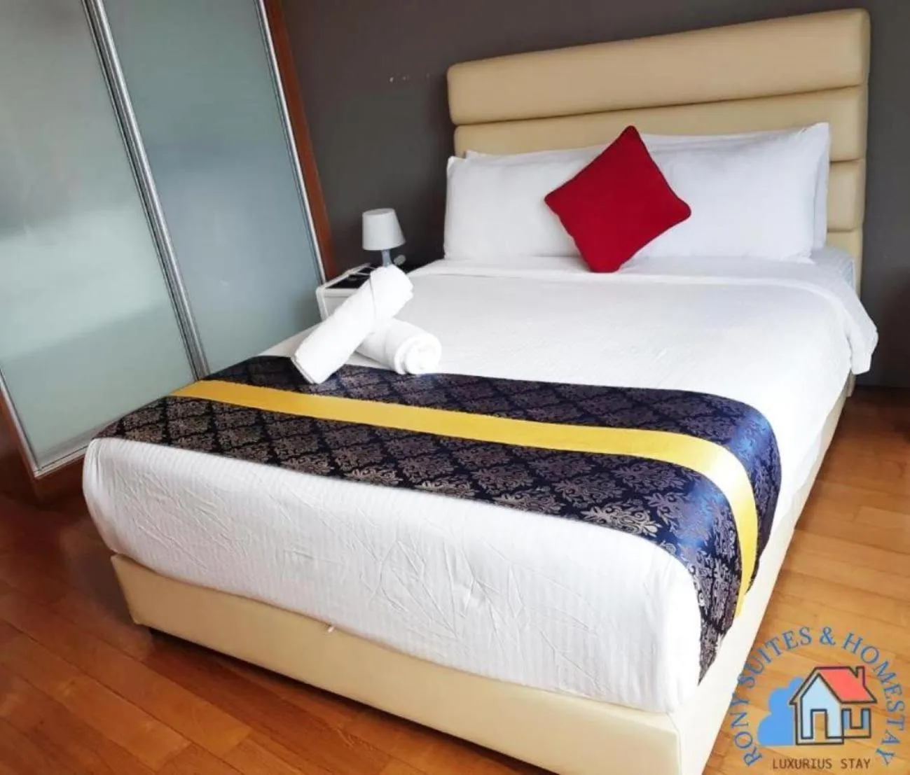 Bed in Vortex Suites KLCC City Center