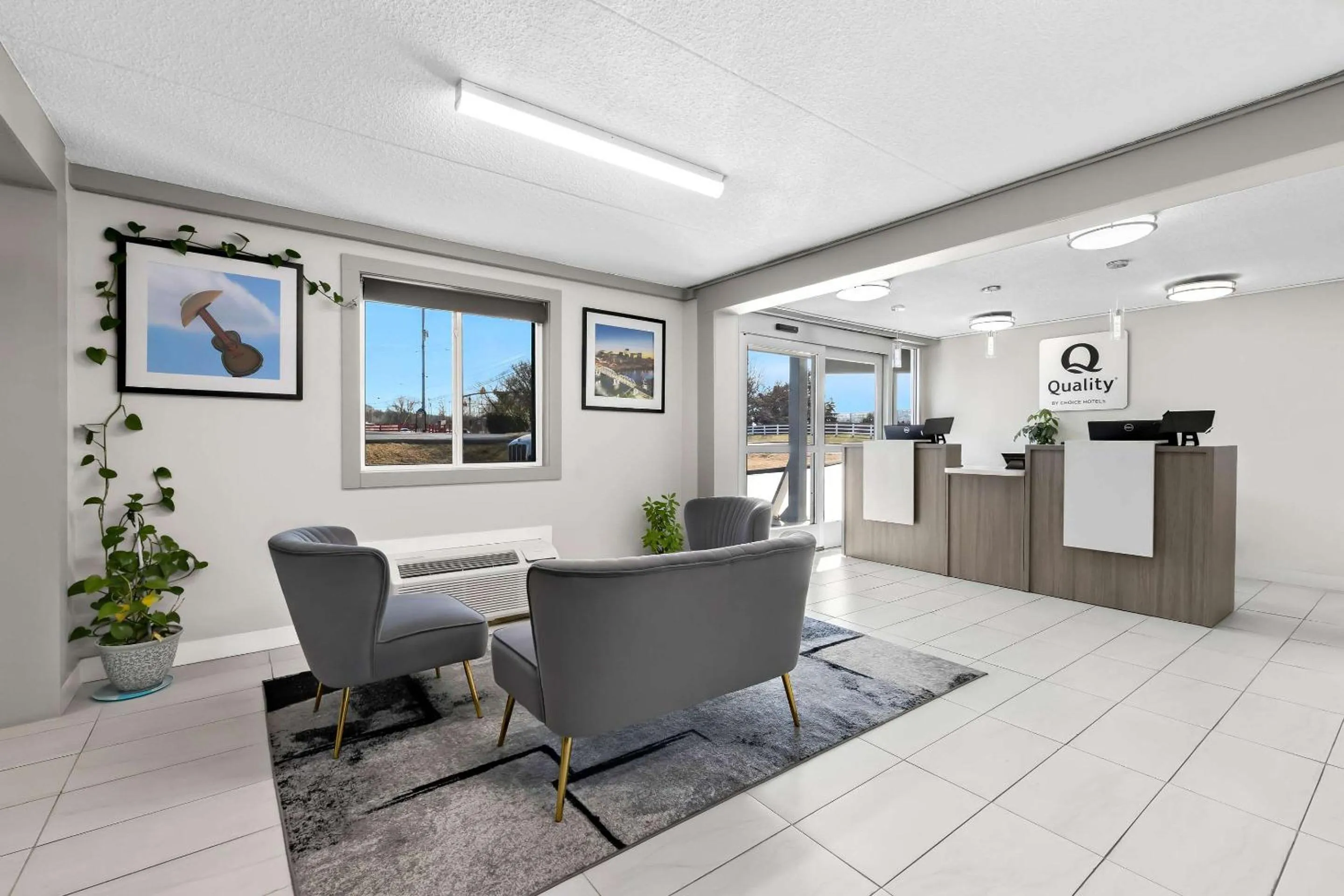 Lobby or reception in Quality Inn Nashville - Opryland Area