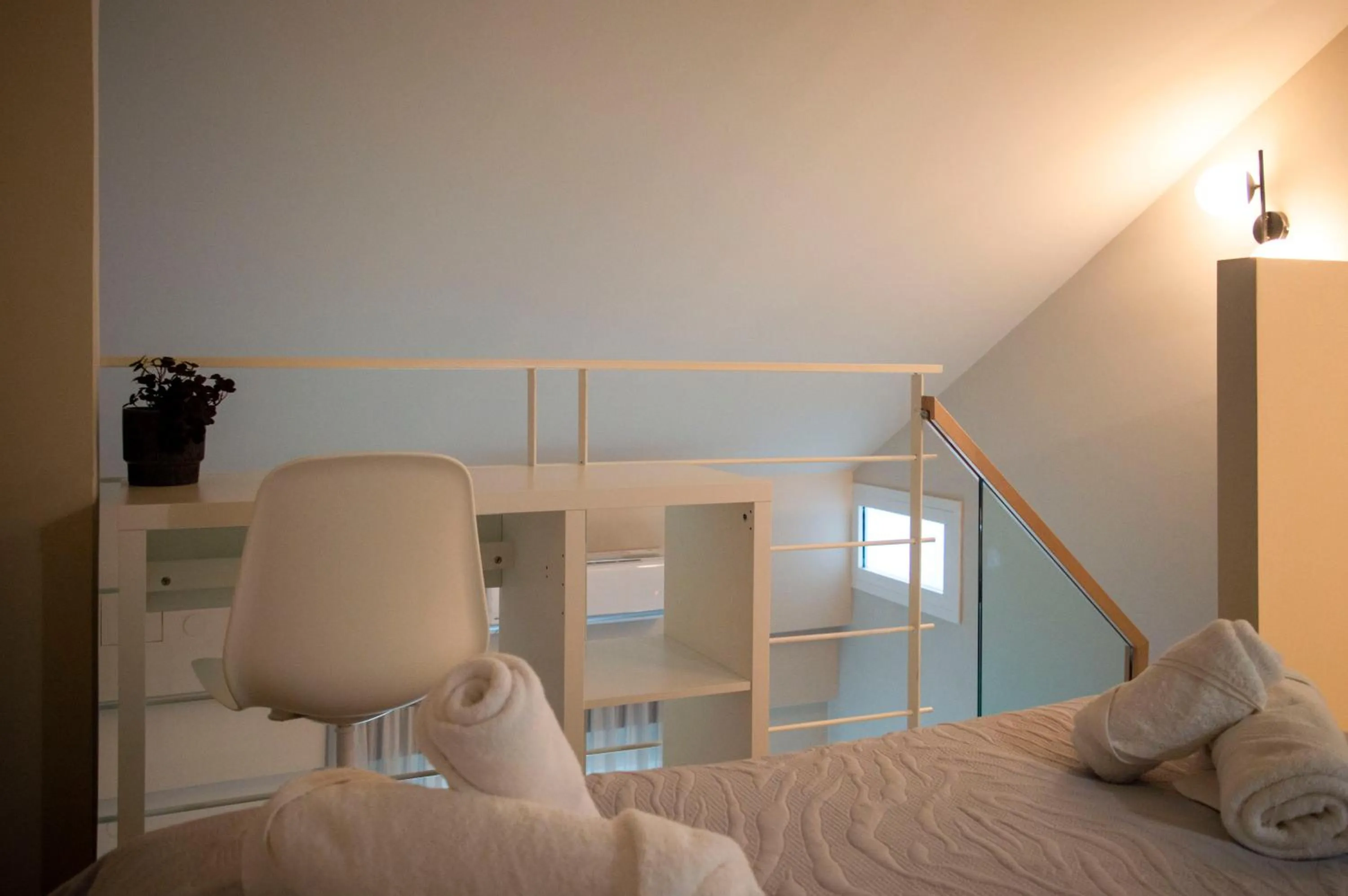 towels, Bed in AK Apartments Ioa