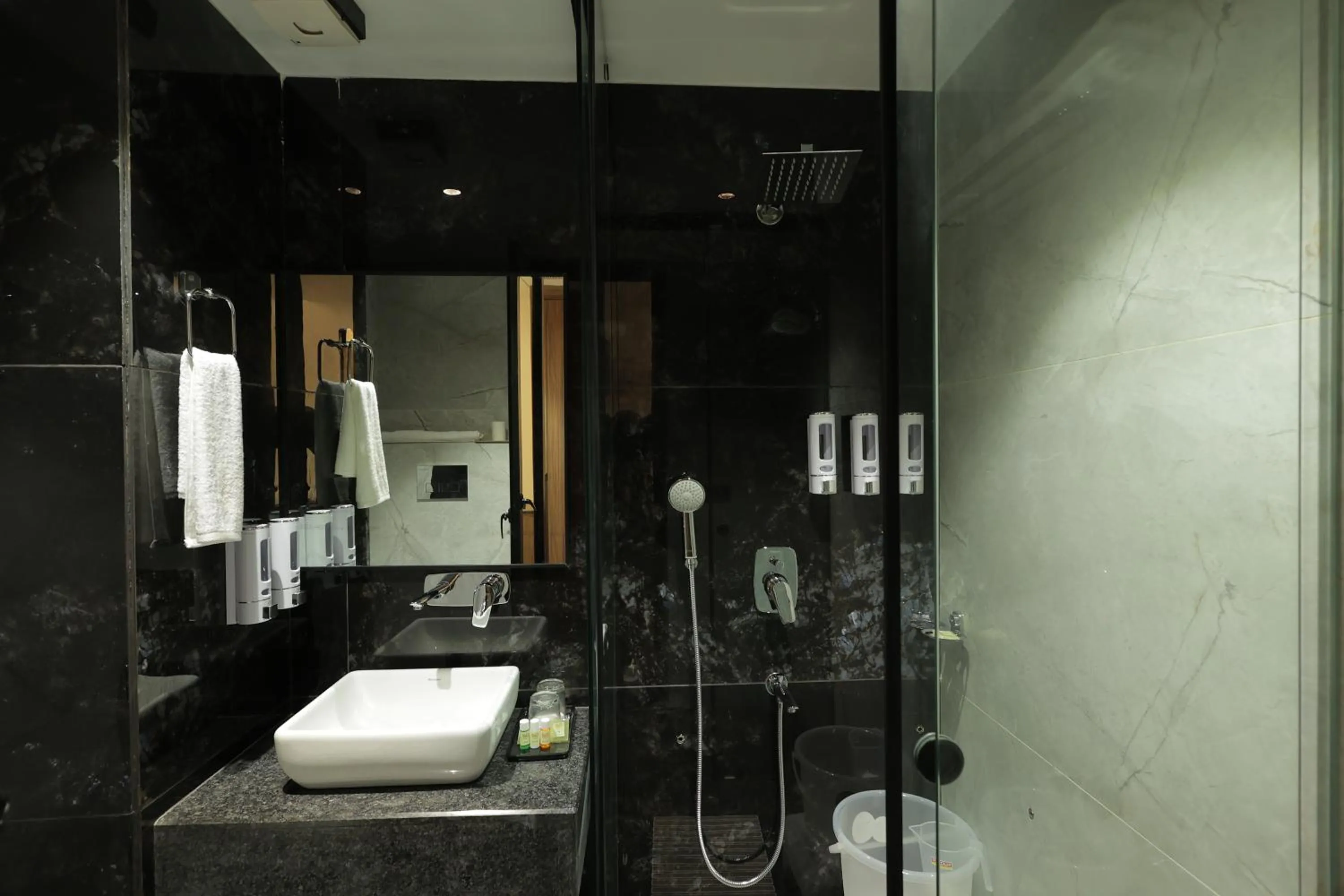 Bathroom in SNJ Taj Grand