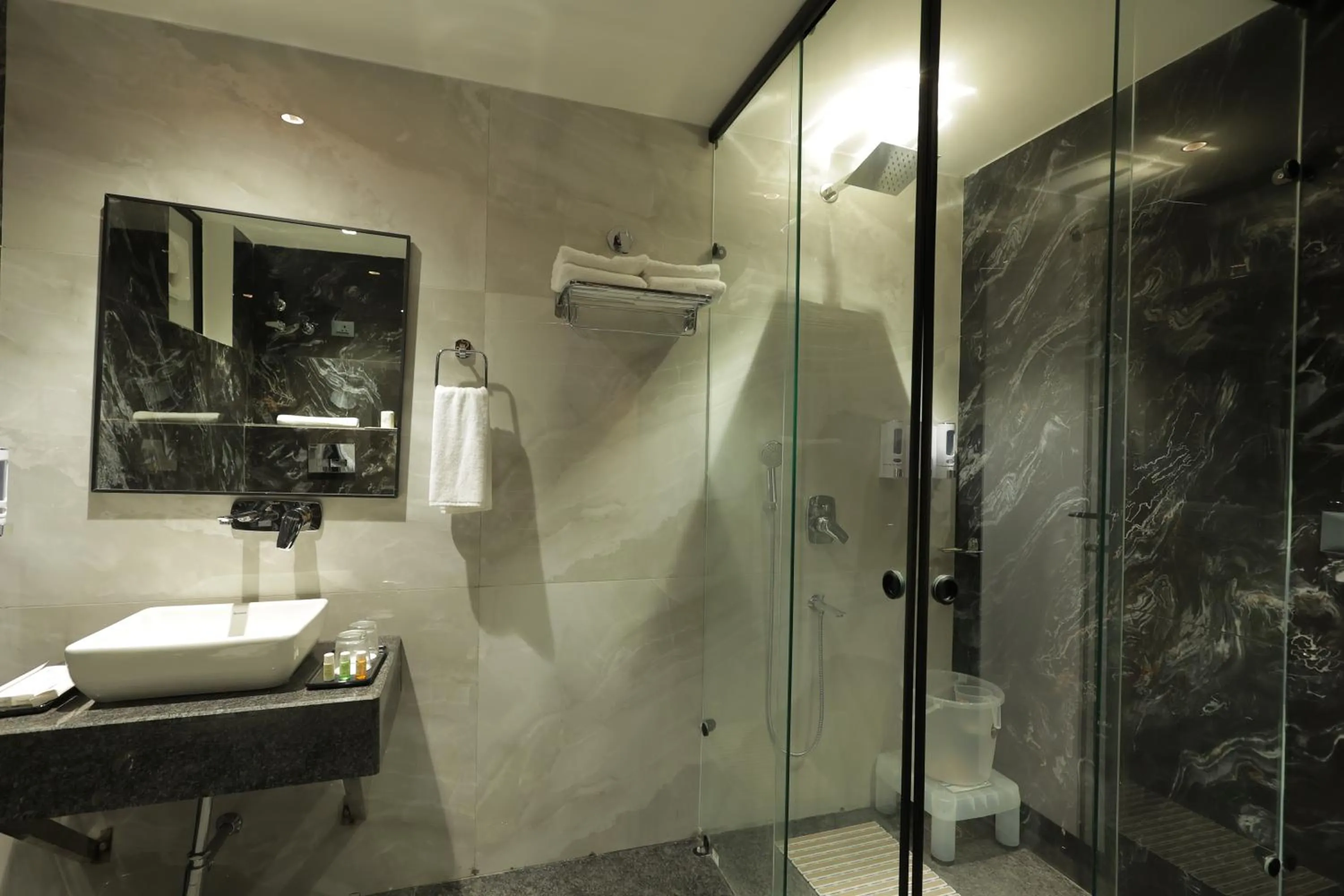 Bathroom in SNJ Taj Grand