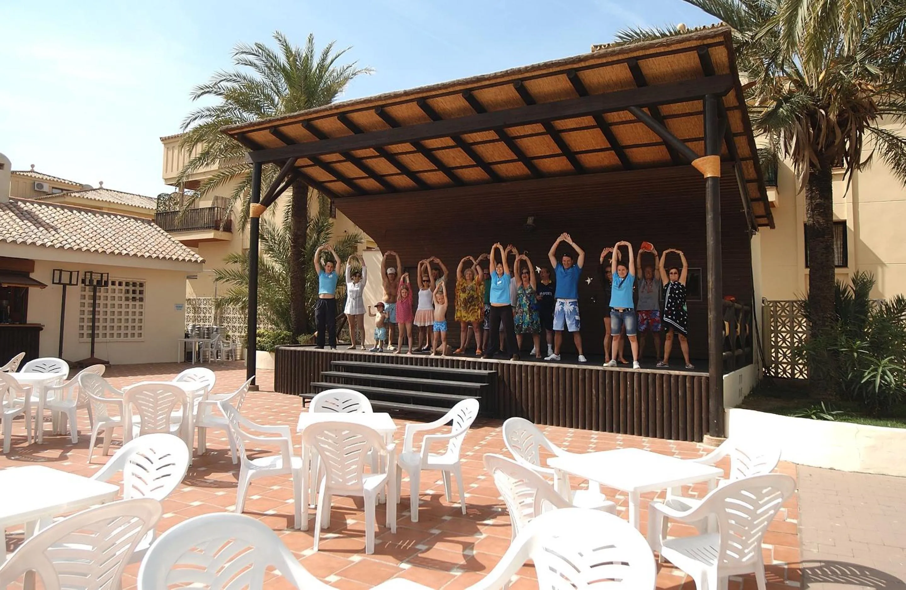 Garden in Hotel Puente Real