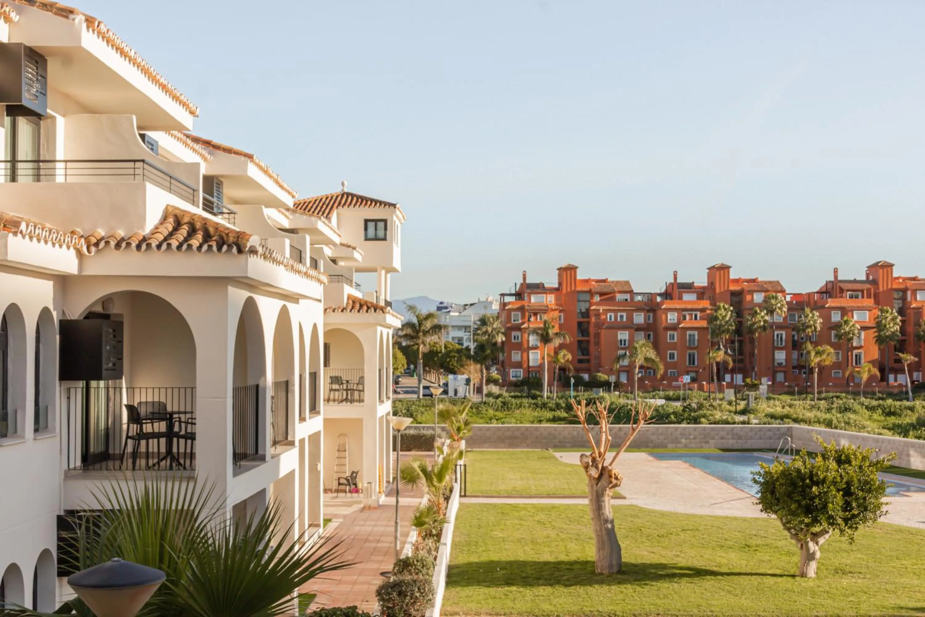 Property building in Hotel Puente Real