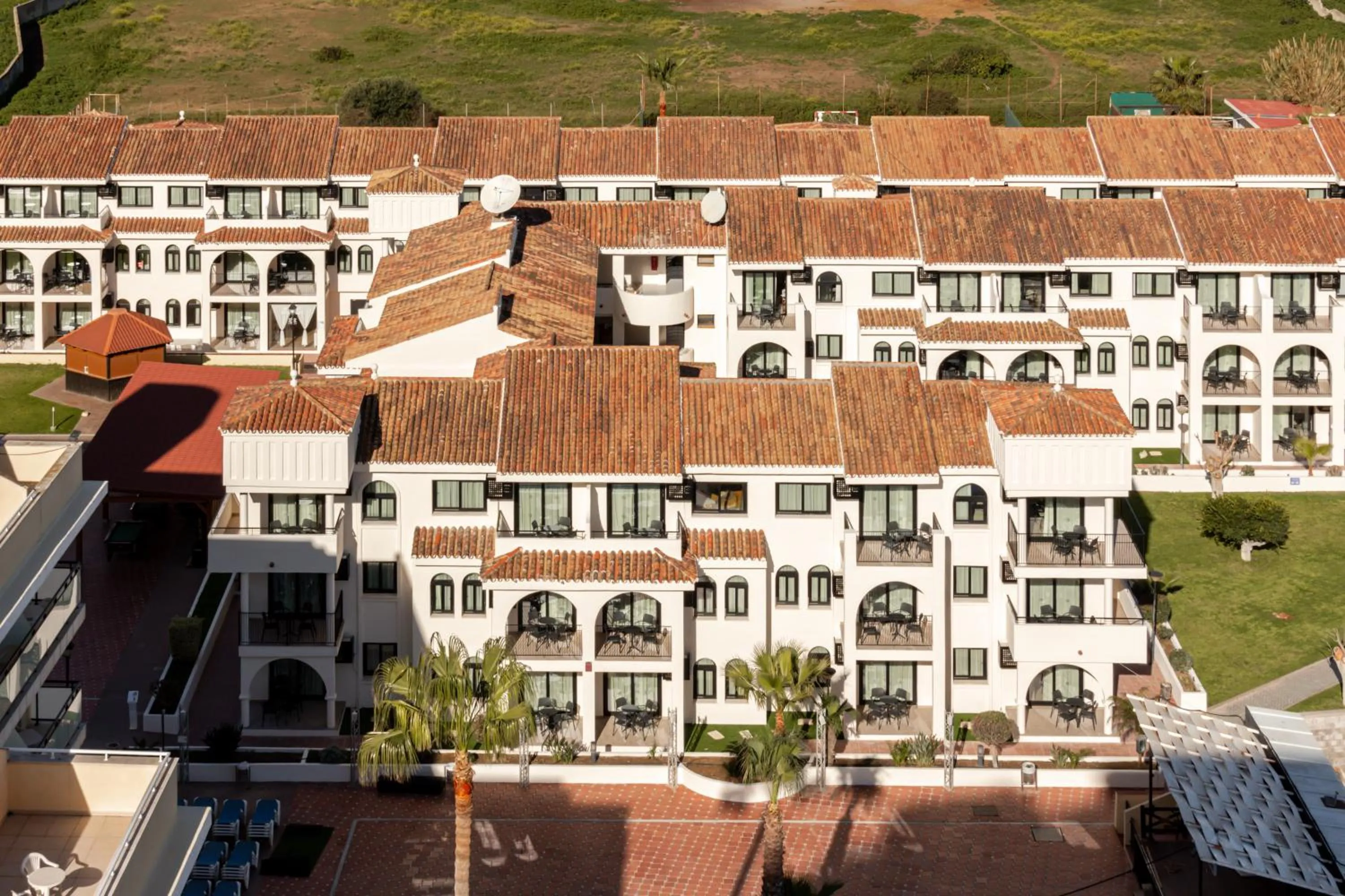 Bird's eye view in Hotel Puente Real