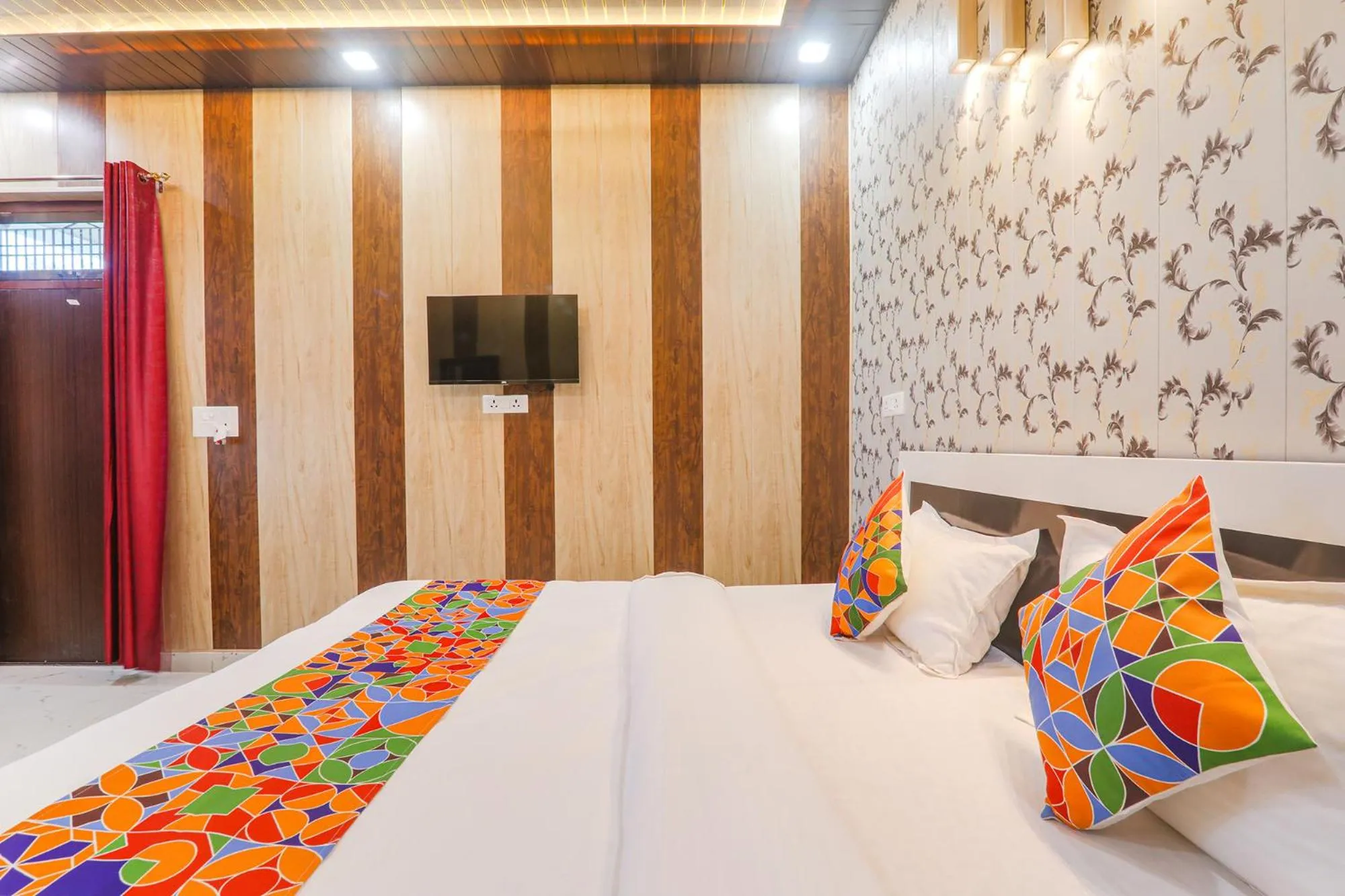 Bed in FabHotel Uma Yugul