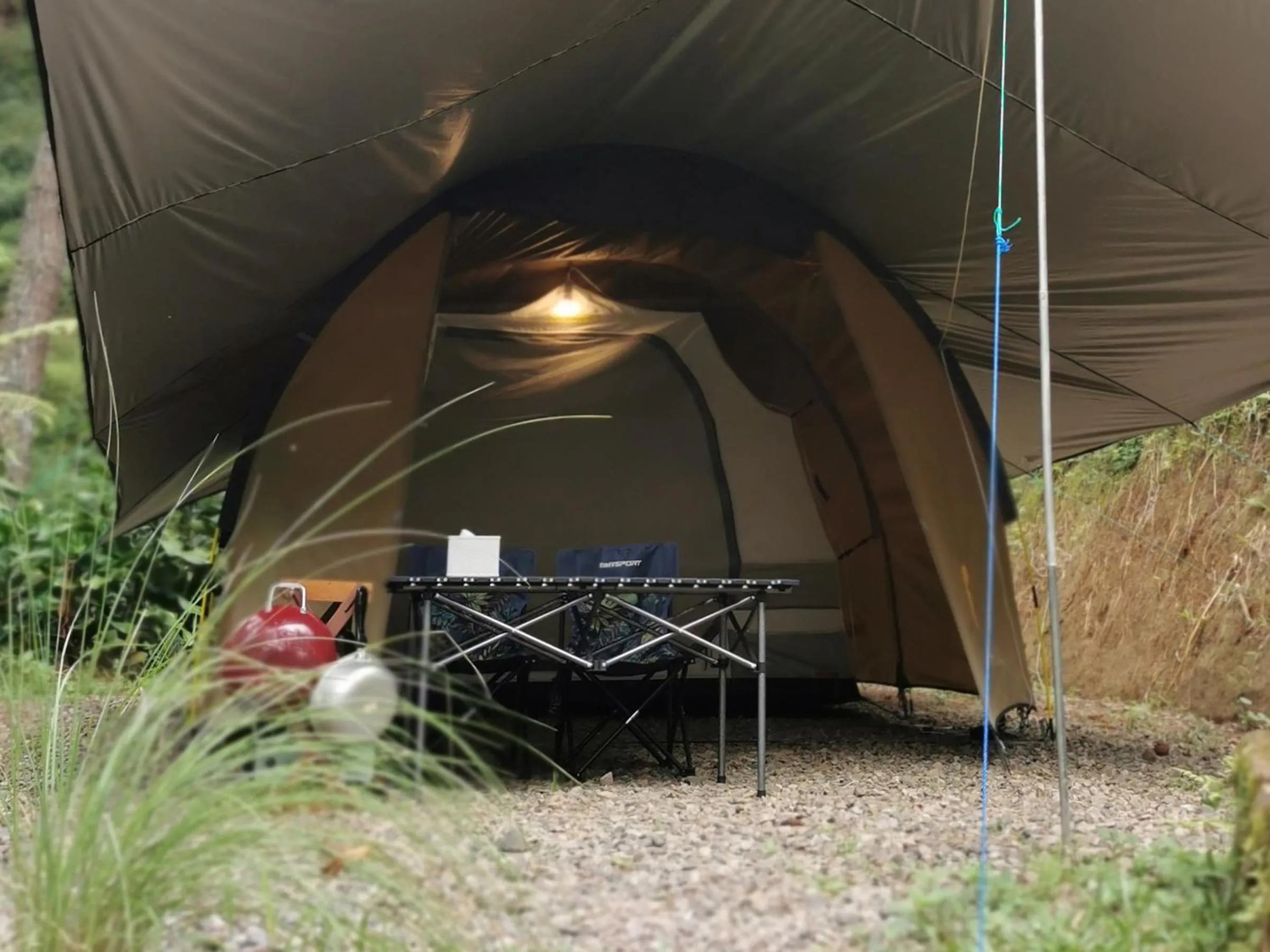 View (from property/room) in corak alam glamping