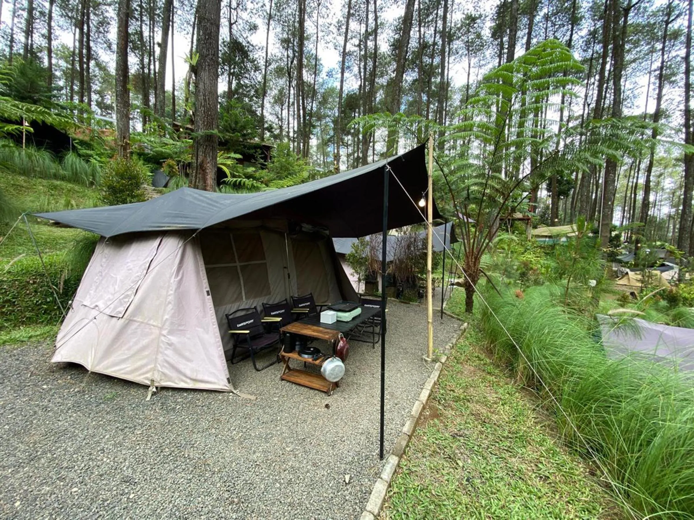 View (from property/room) in corak alam glamping