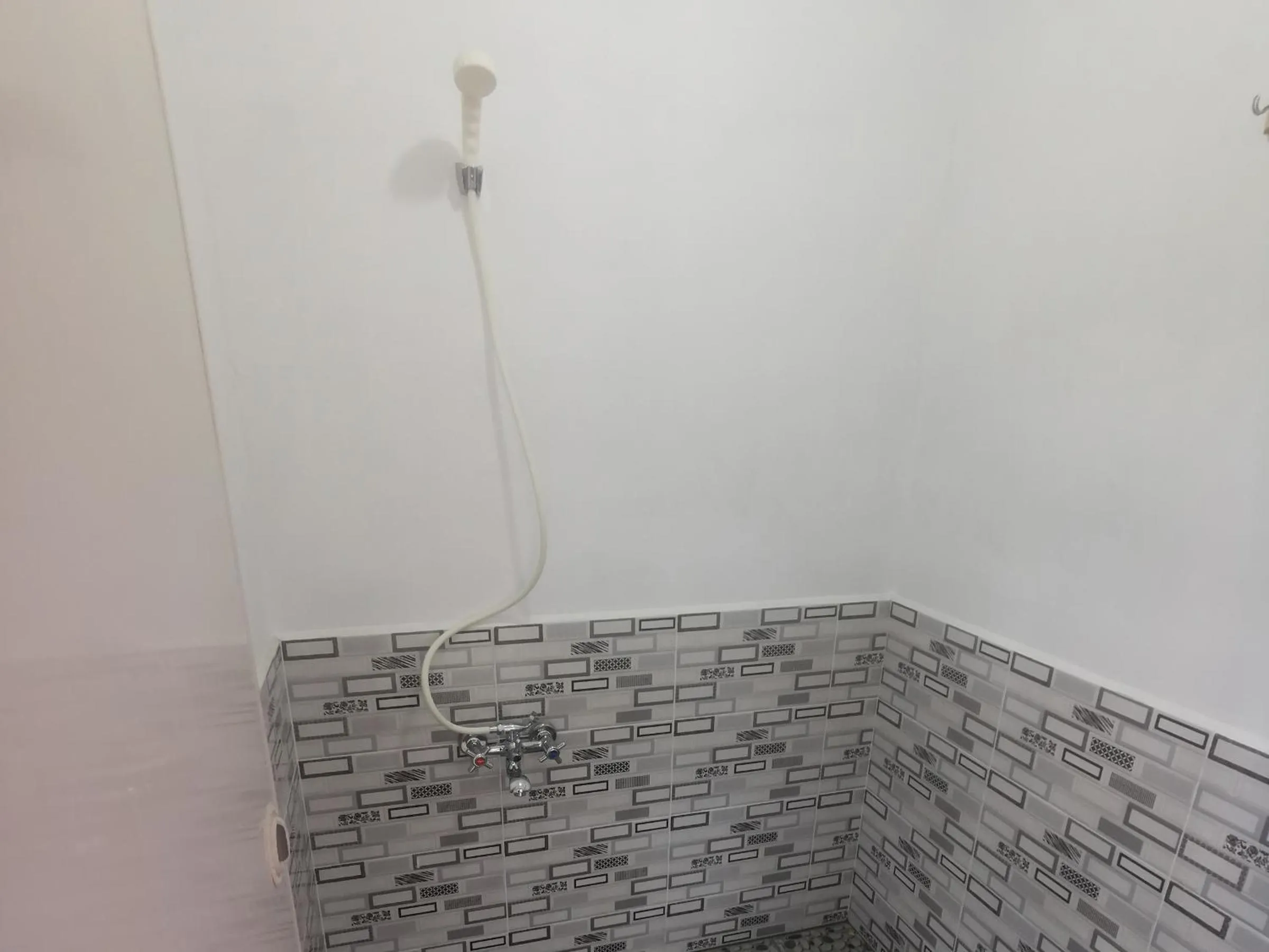 Bathroom in corak alam glamping