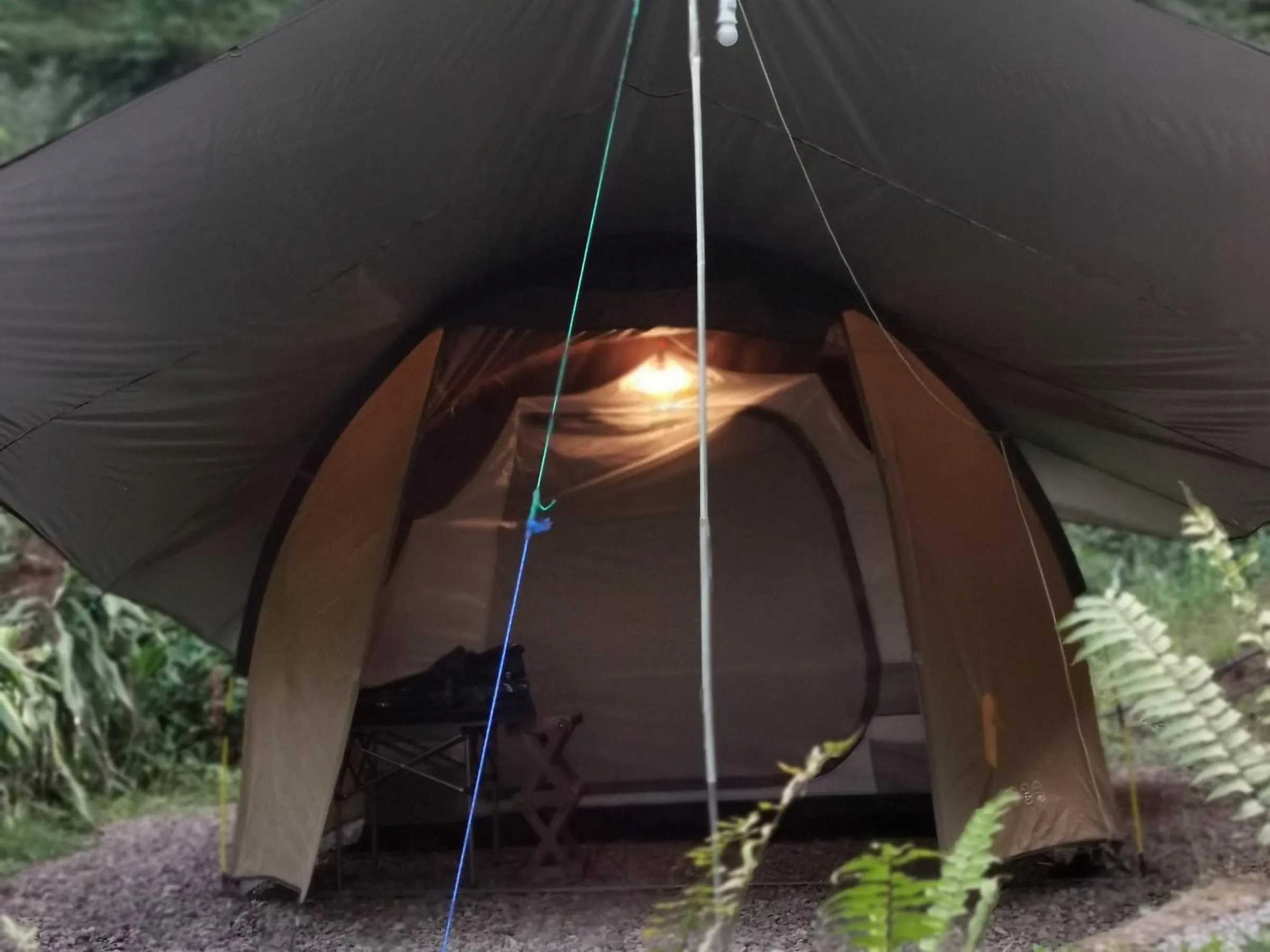 View (from property/room) in corak alam glamping