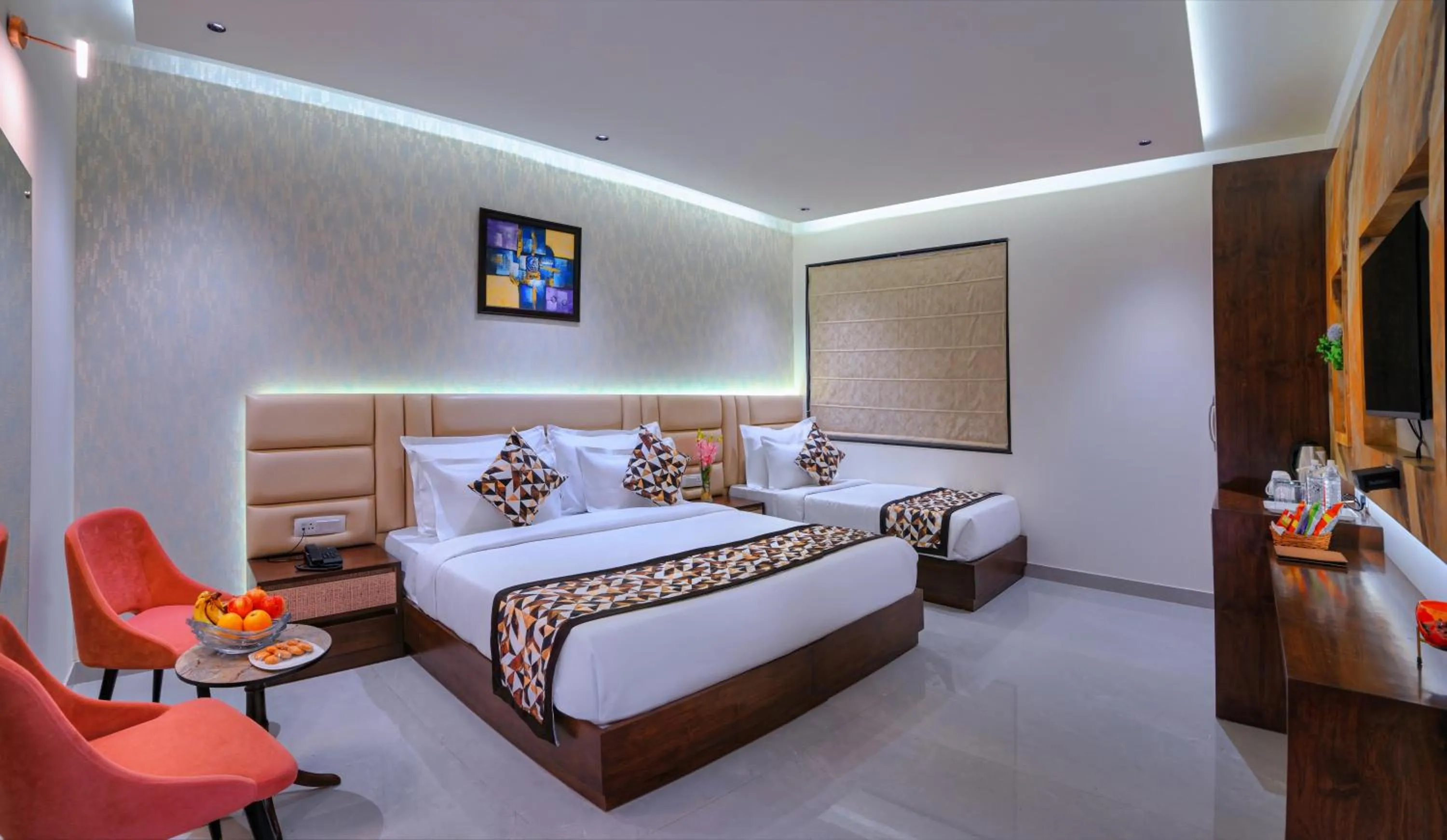 Bedroom, Bed in Hotel Sun Ring