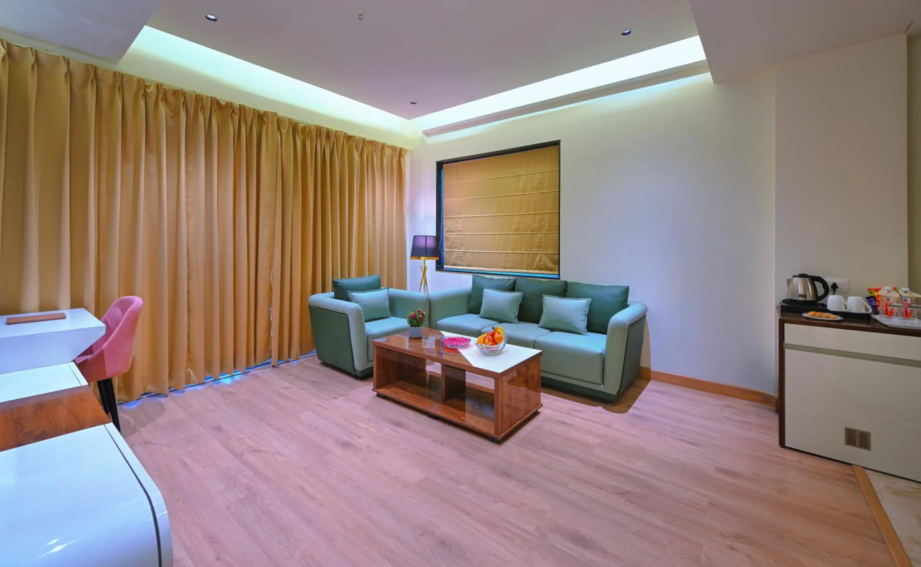 Seating area in Hotel Sun Ring