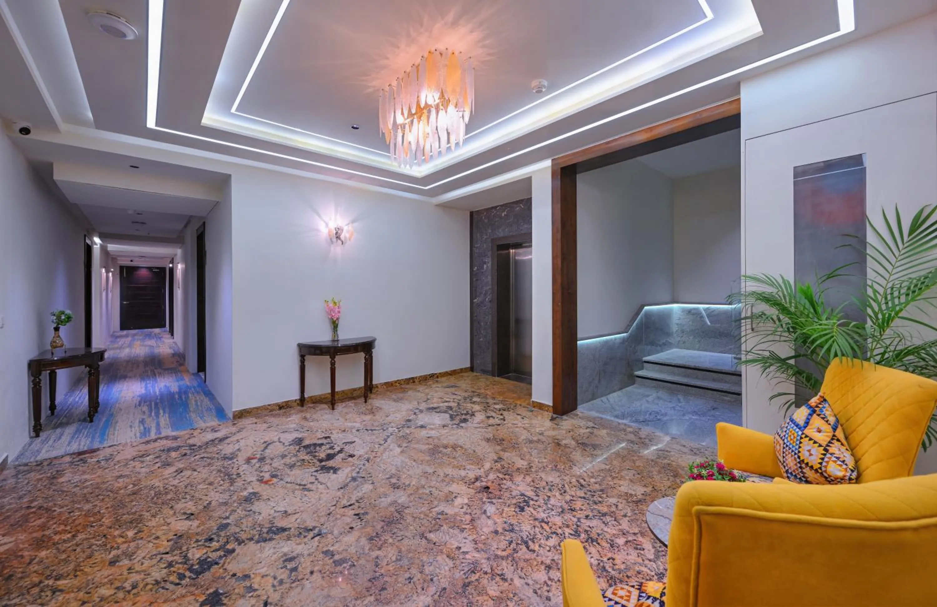 Floor plan, Bed in Hotel Sun Ring