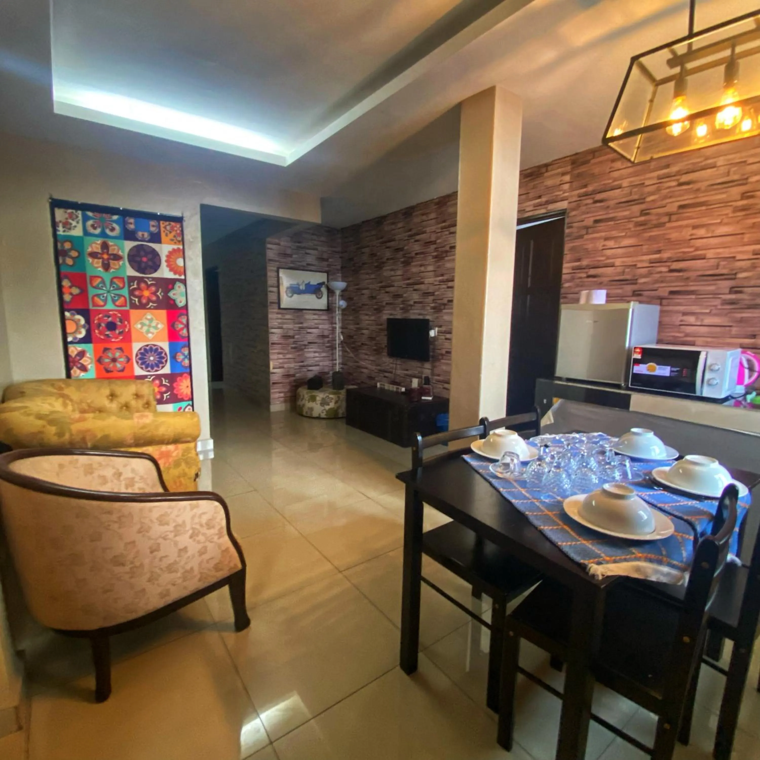 Living room in Ipoh Apartment Suites