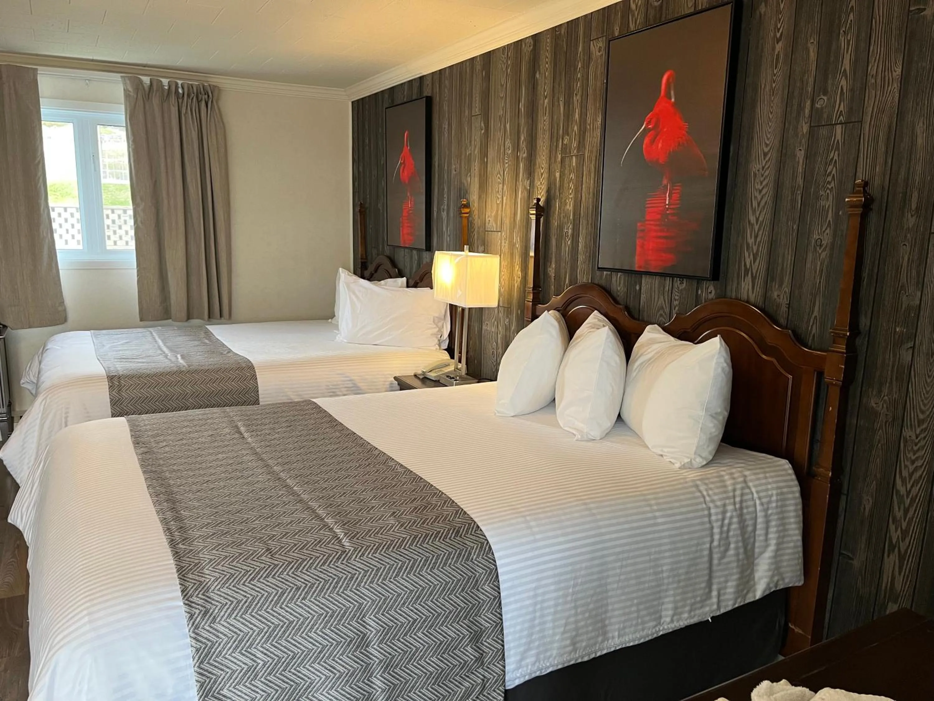 Bed in Motel vue Belvédère