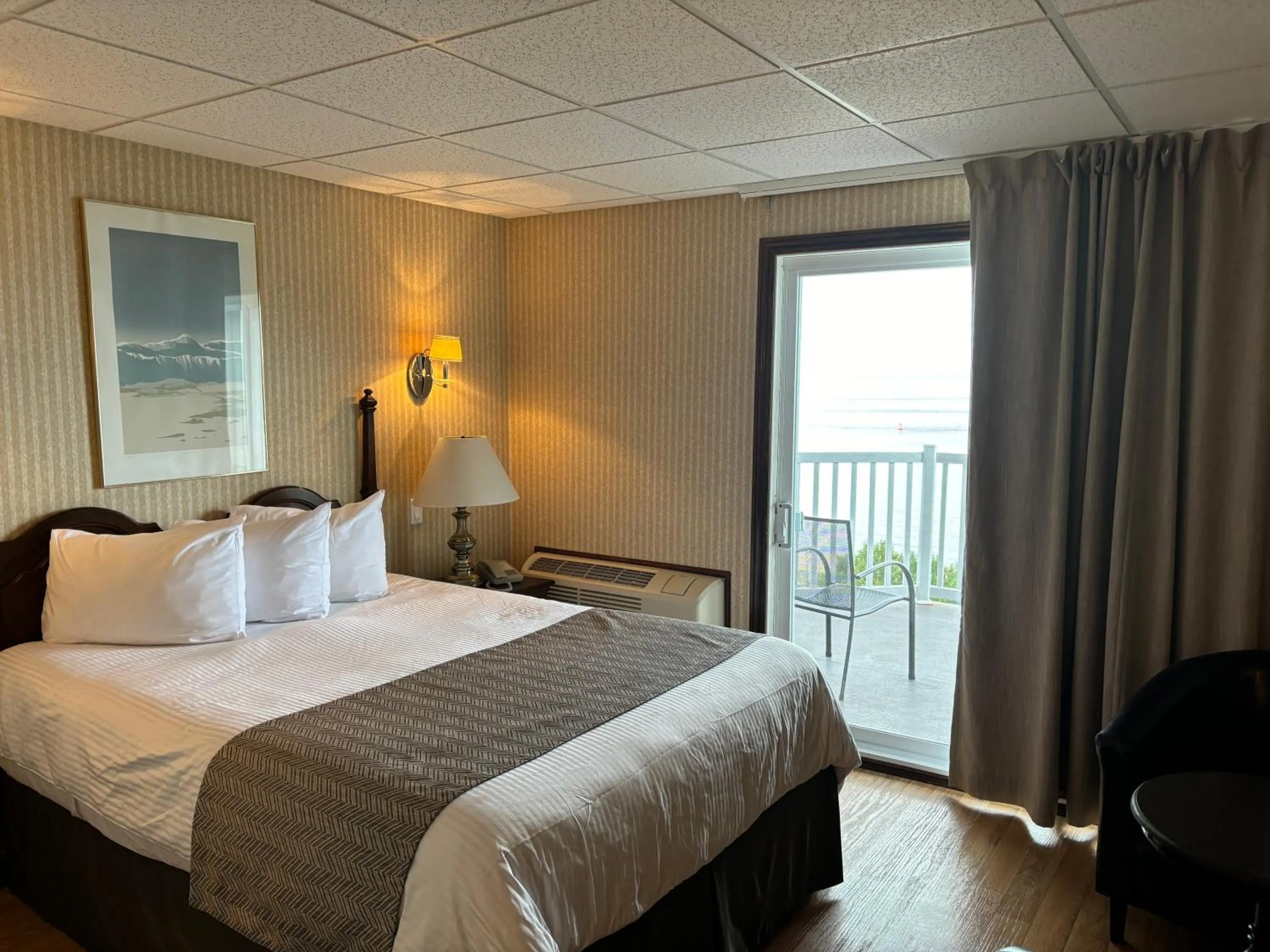 Bed in Motel vue Belvédère