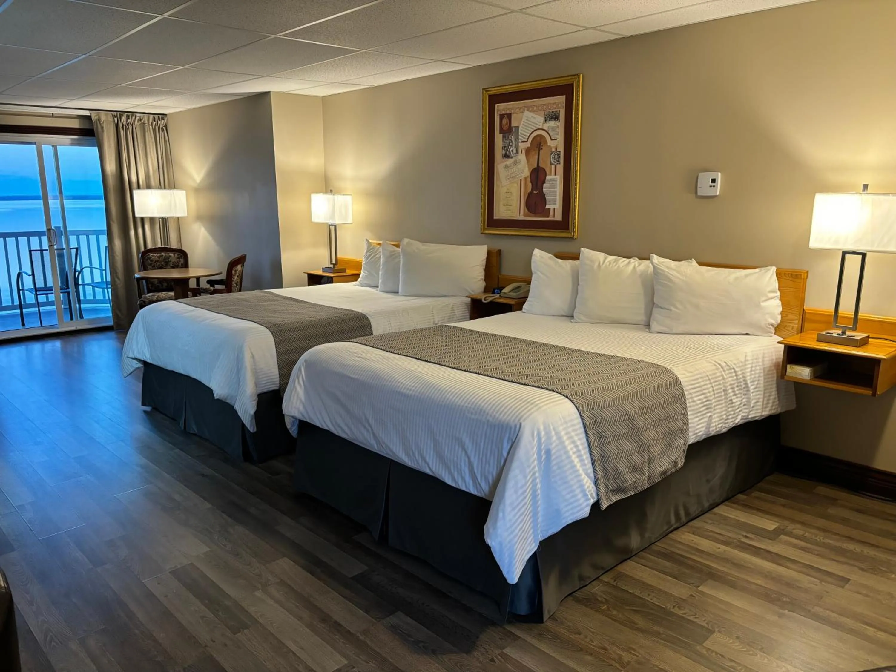 Bed in Motel vue Belvédère