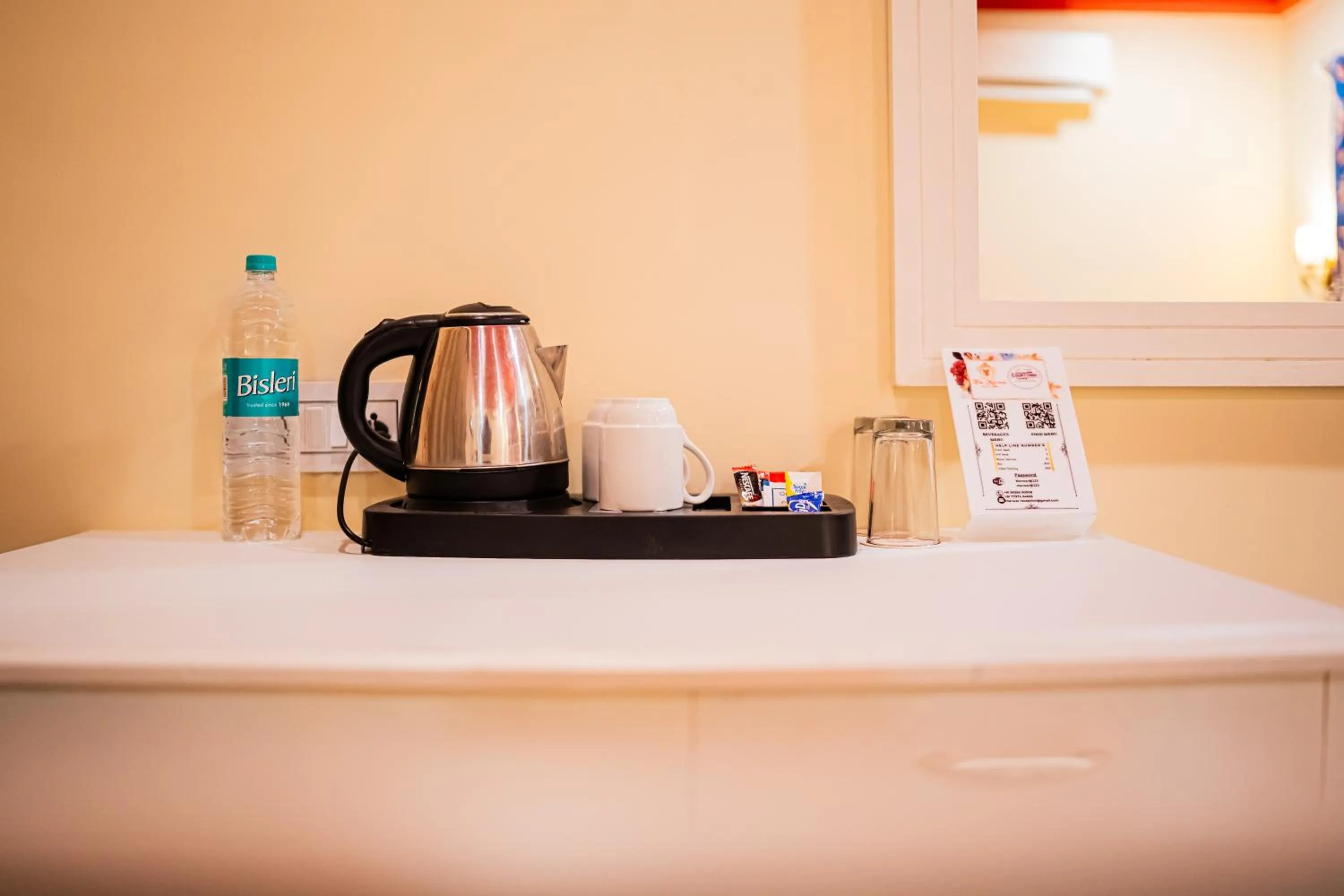 Coffee/tea facilities in The Marwar Hotel & Gardens