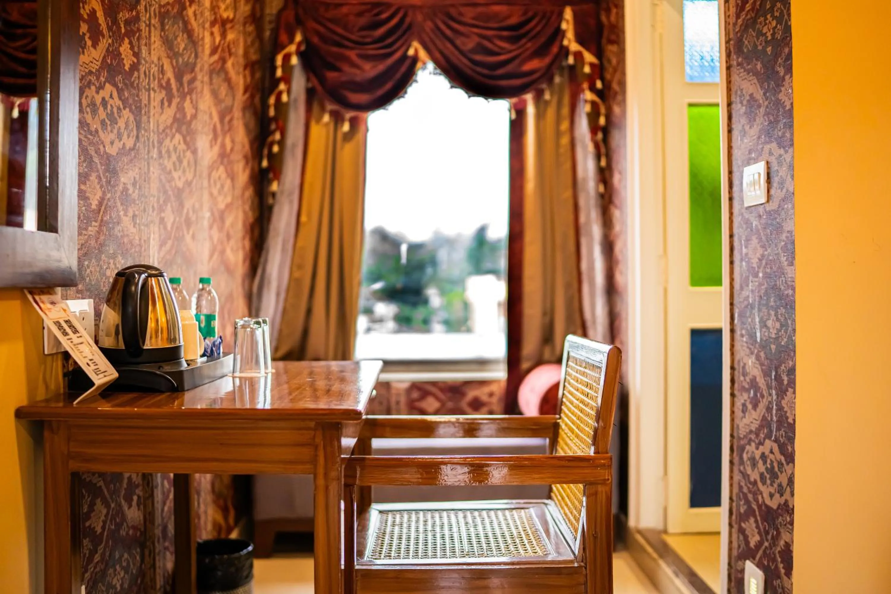 Coffee/tea facilities in The Marwar Hotel & Gardens