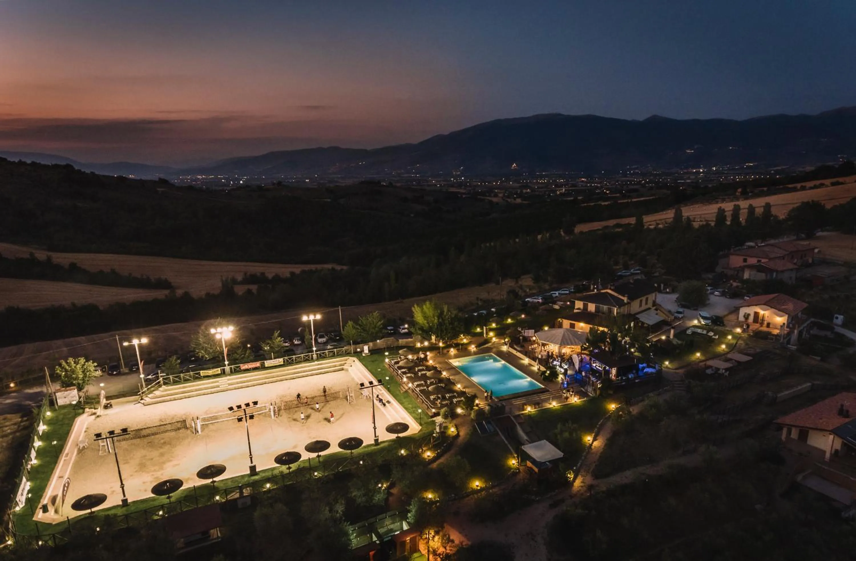 Bird's eye view in Agriturismo AgrileisureTime