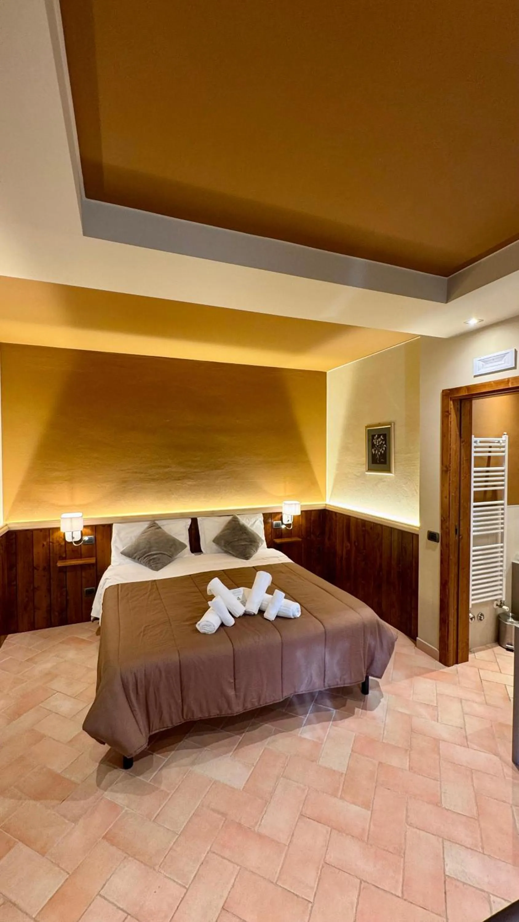 Bed in Agriturismo AgrileisureTime