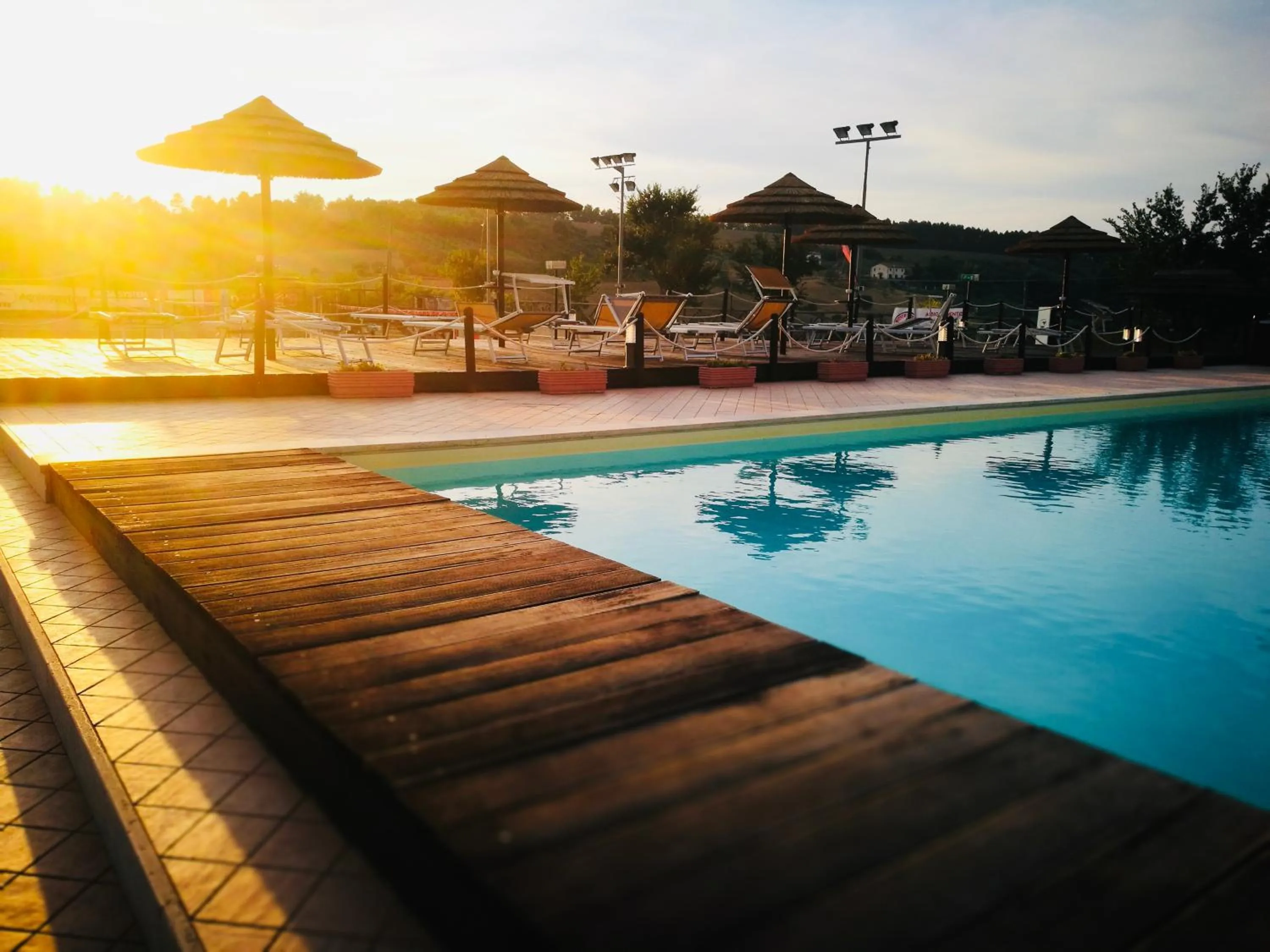 Pool view in Agriturismo AgrileisureTime