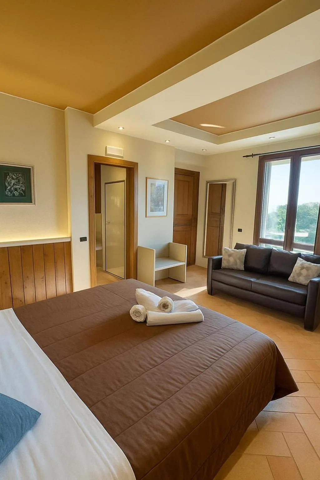 Bed in Agriturismo AgrileisureTime