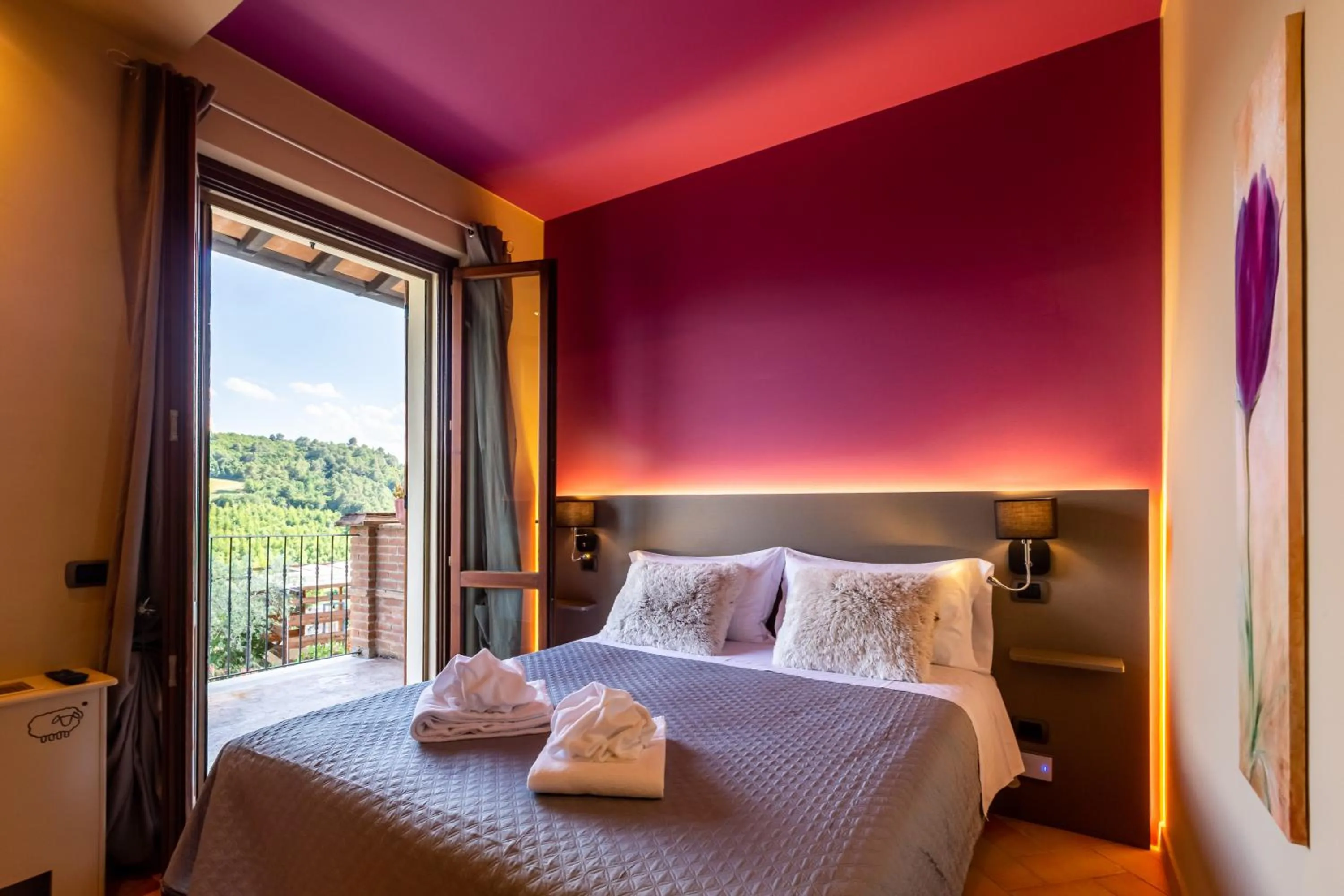 Bedroom, Bed in Agriturismo AgrileisureTime