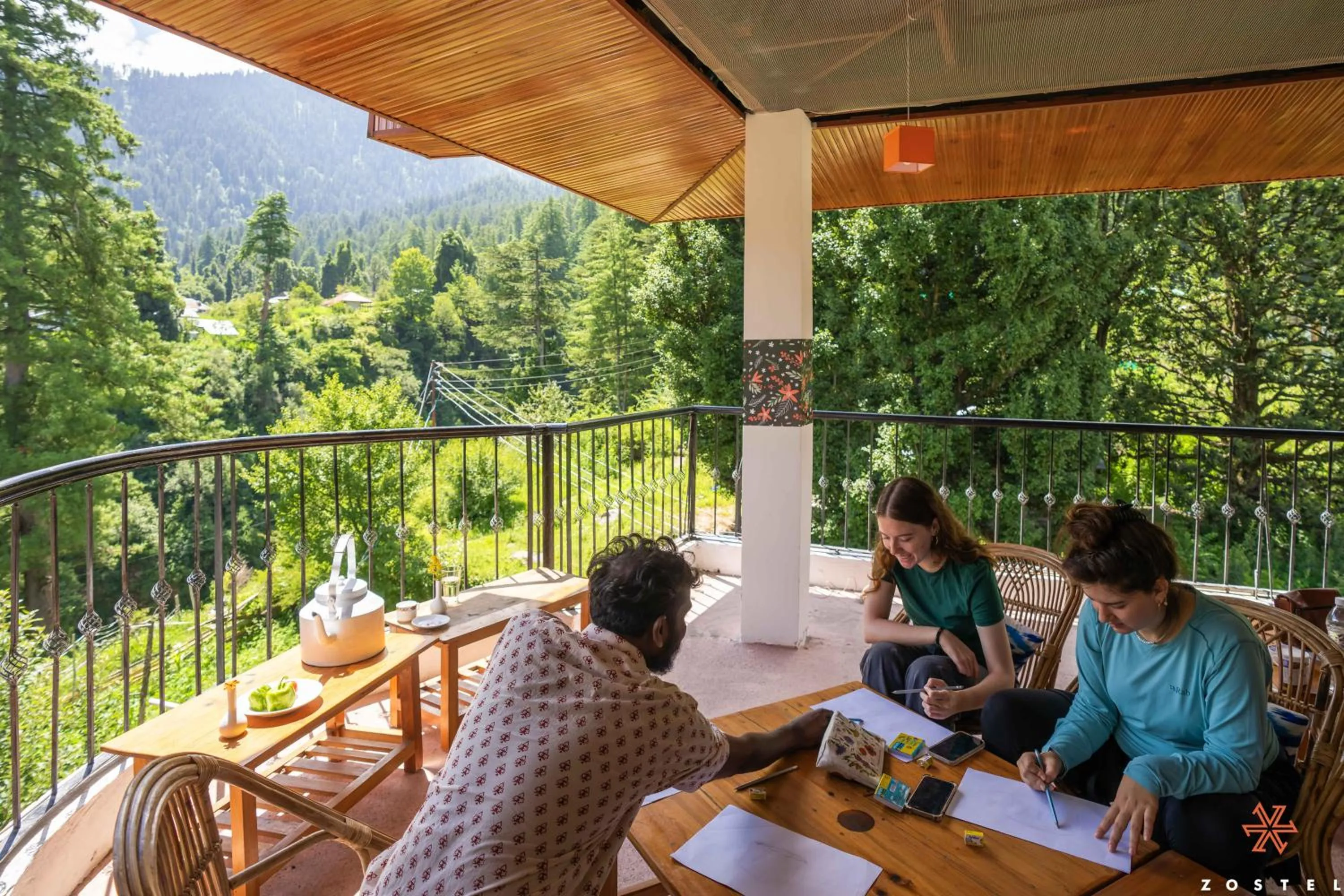 View (from property/room) in Zostel Pulga