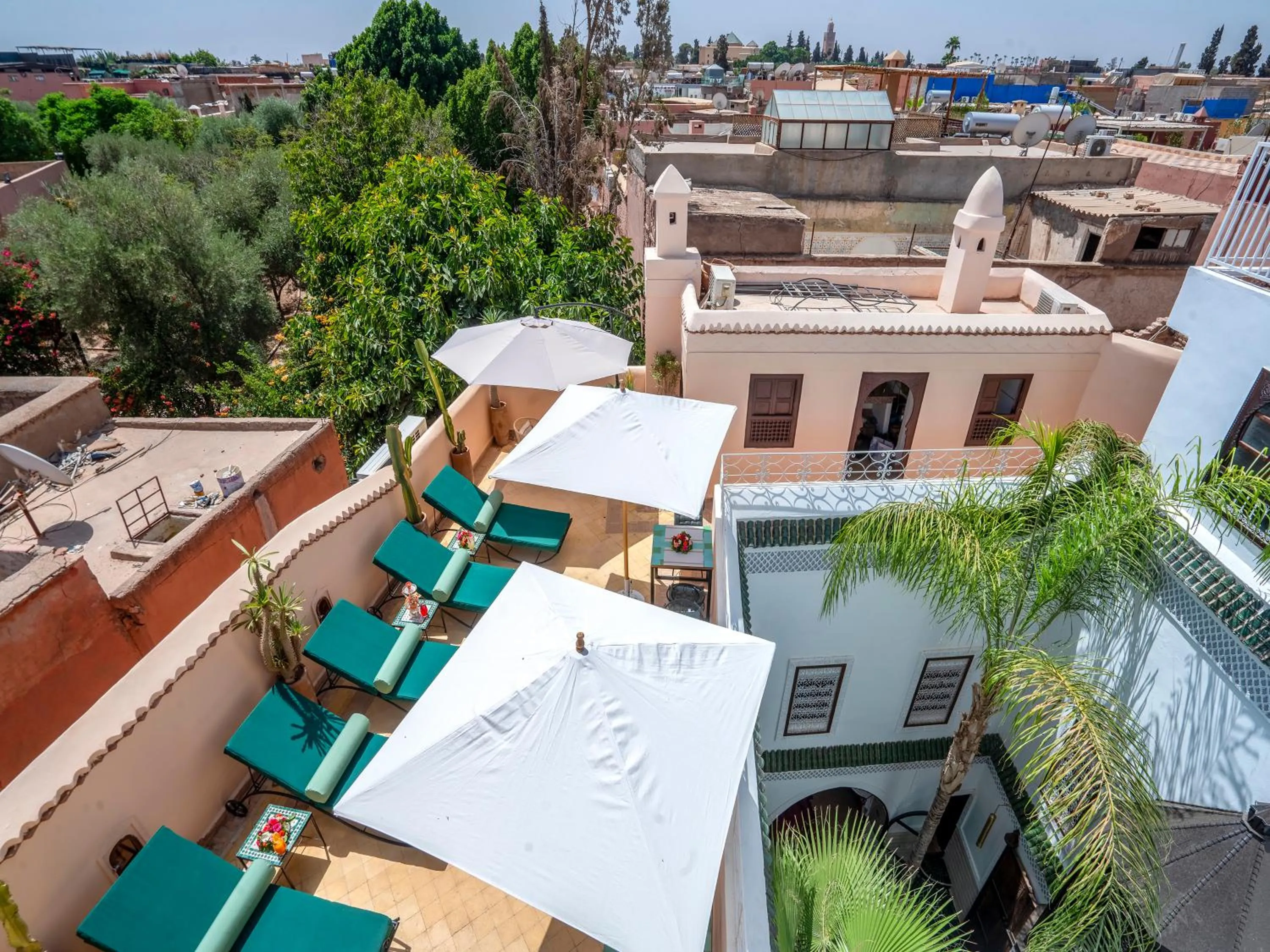 View (from property/room) in Riad Yalla habibi