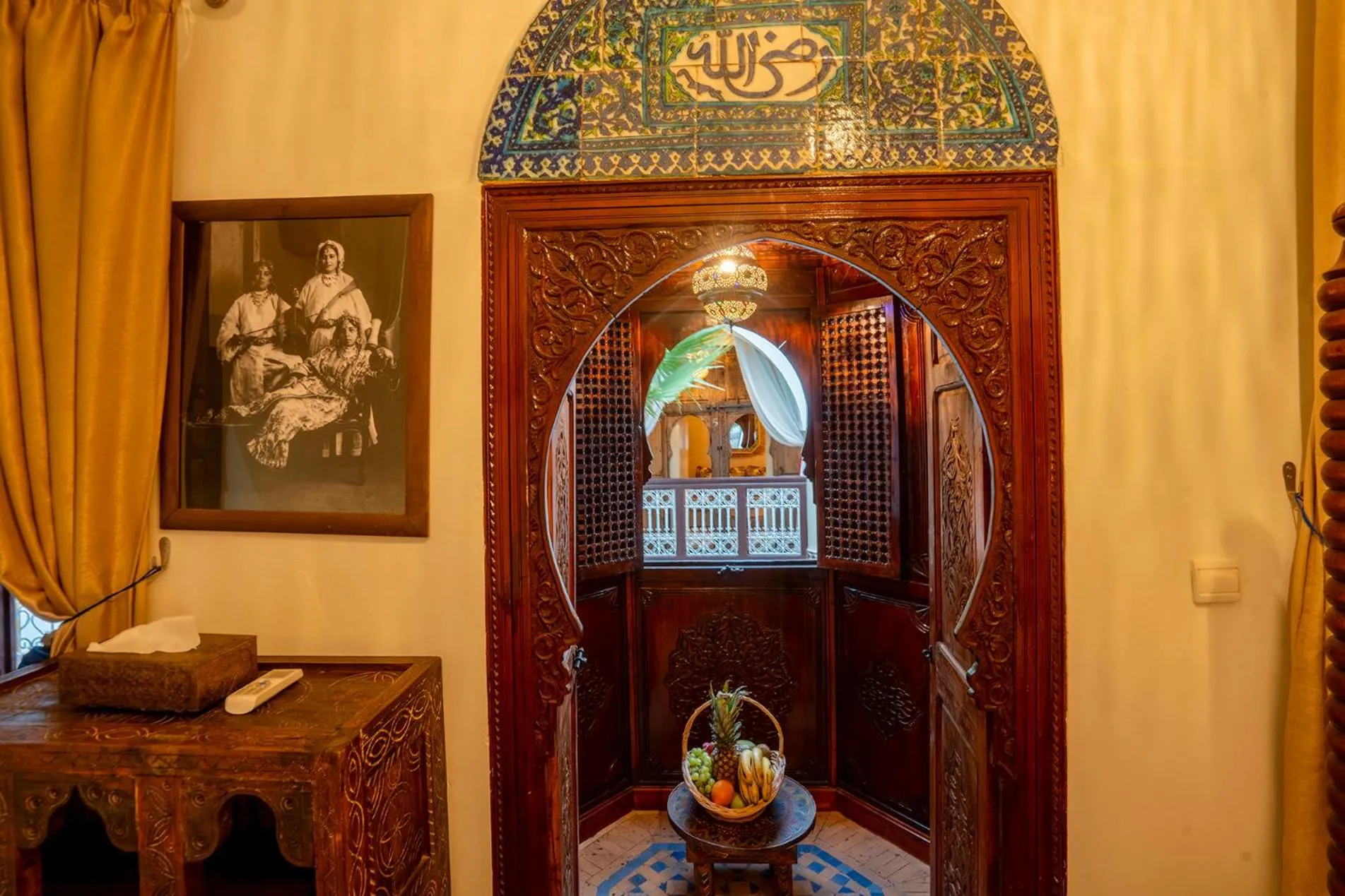 View (from property/room) in Riad Yalla habibi