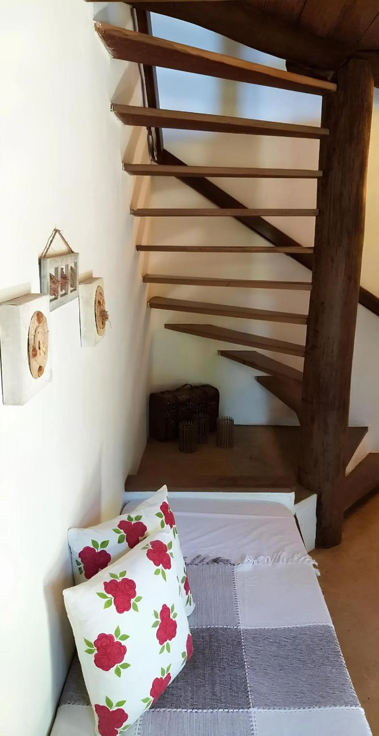 Bed in Pousada Hibisco