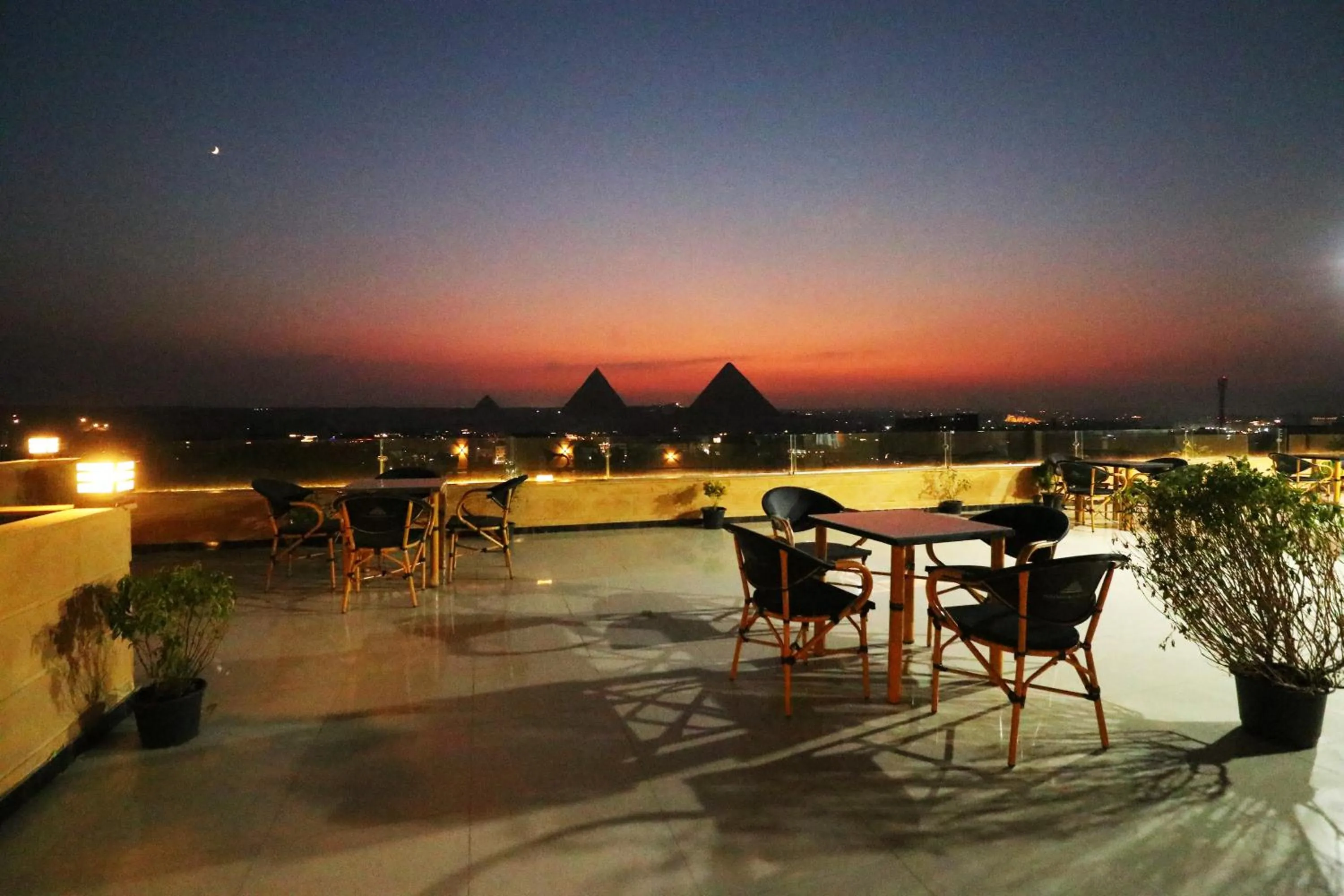 View (from property/room) in Pyramids Skyline Hotel Cairo